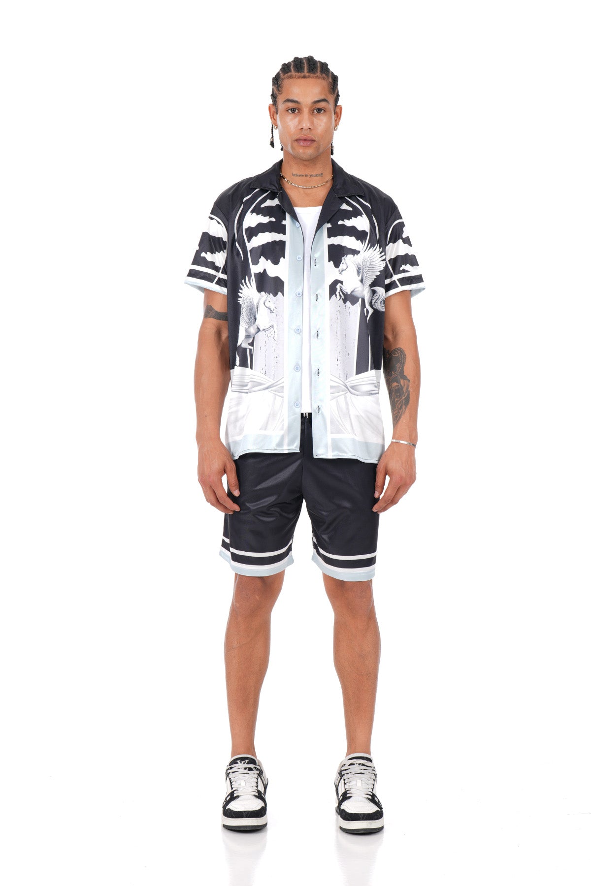 SHORT SETS LL1056 - BLACK