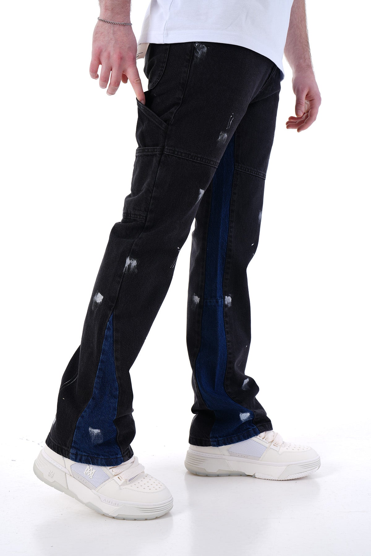 JEAN FLARE LL2000165 - BLACK