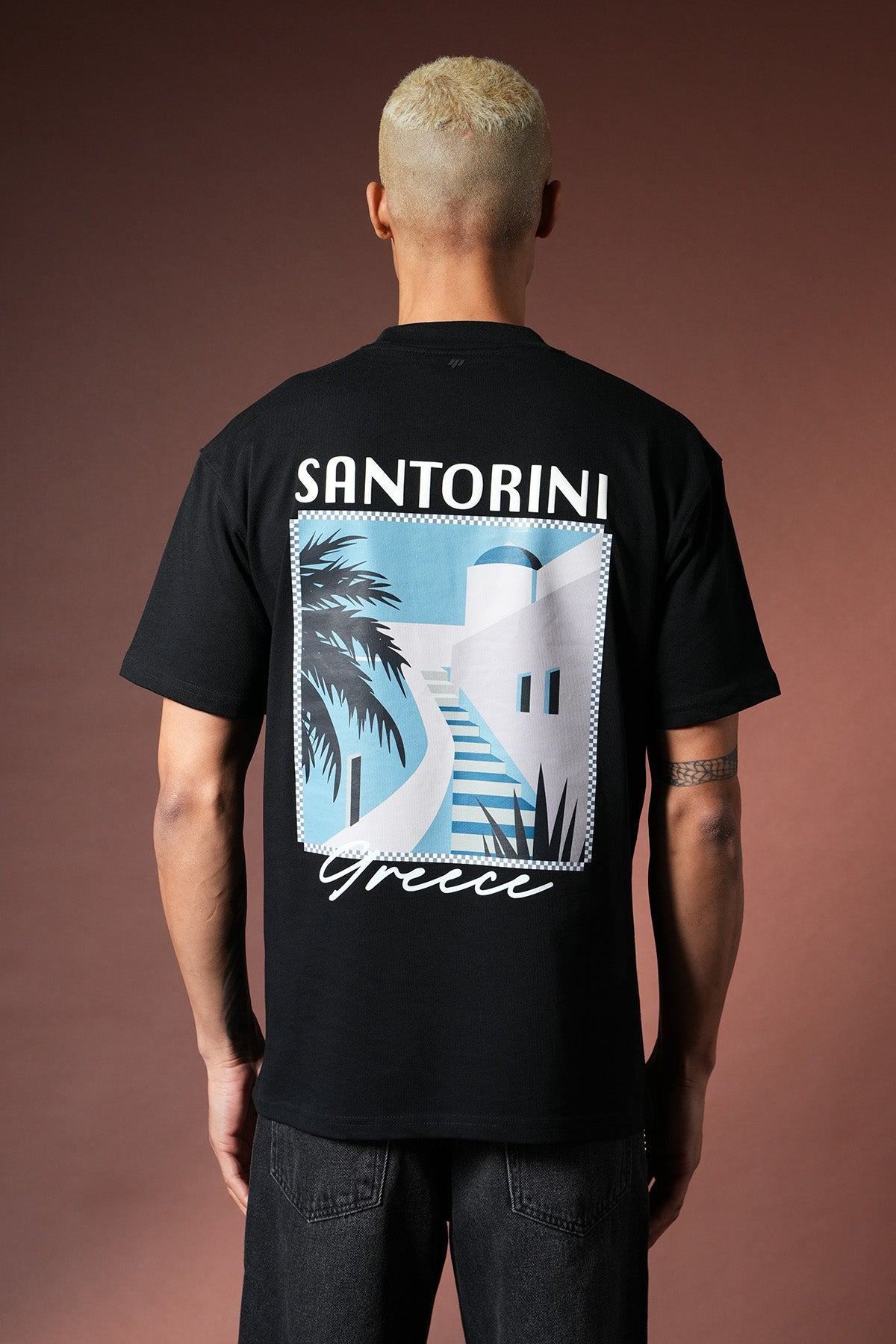 Tshirt Imprimé Santorini - LL110090