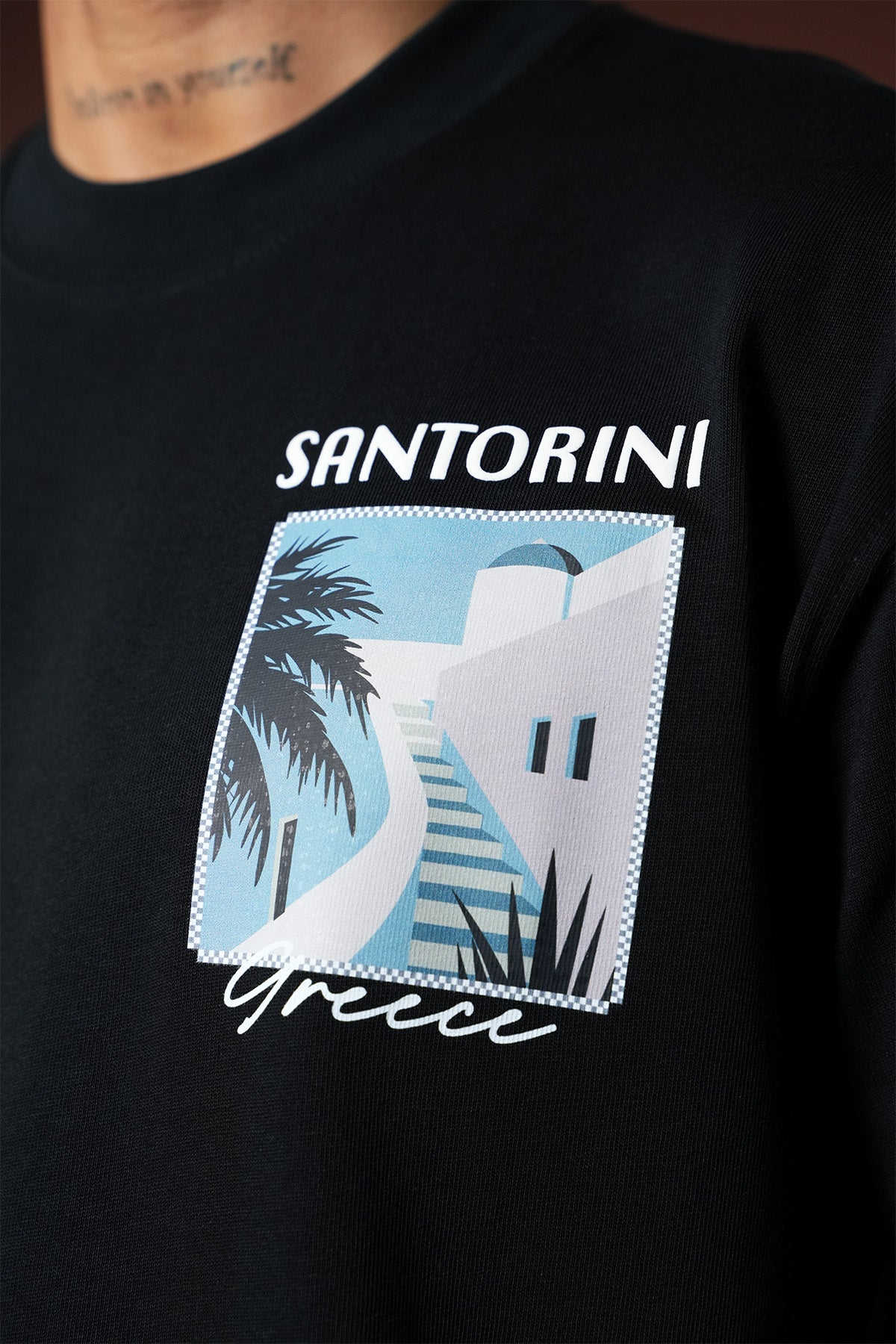 Tshirt Imprimé Santorini - LL110090