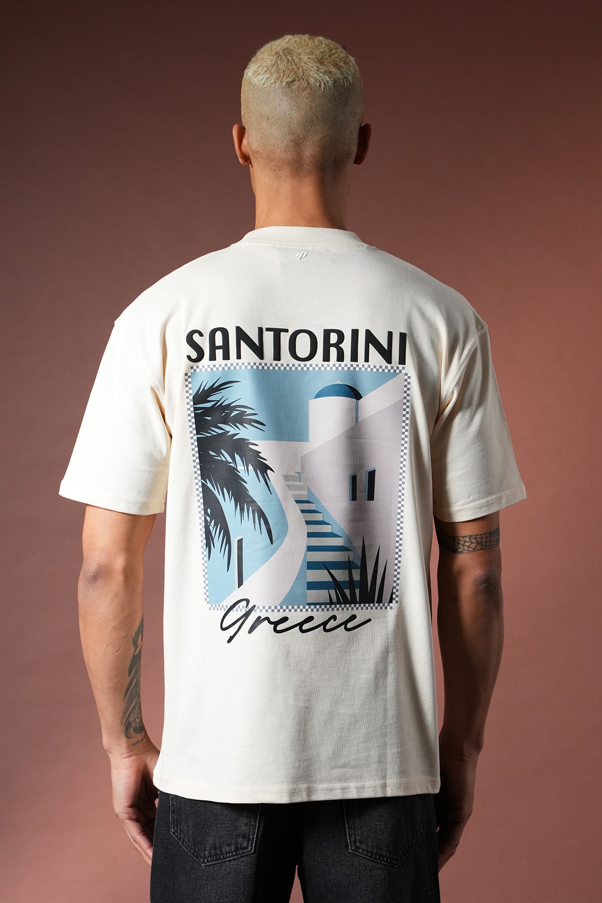 Tshirt Imprimé Santorini - LL110090