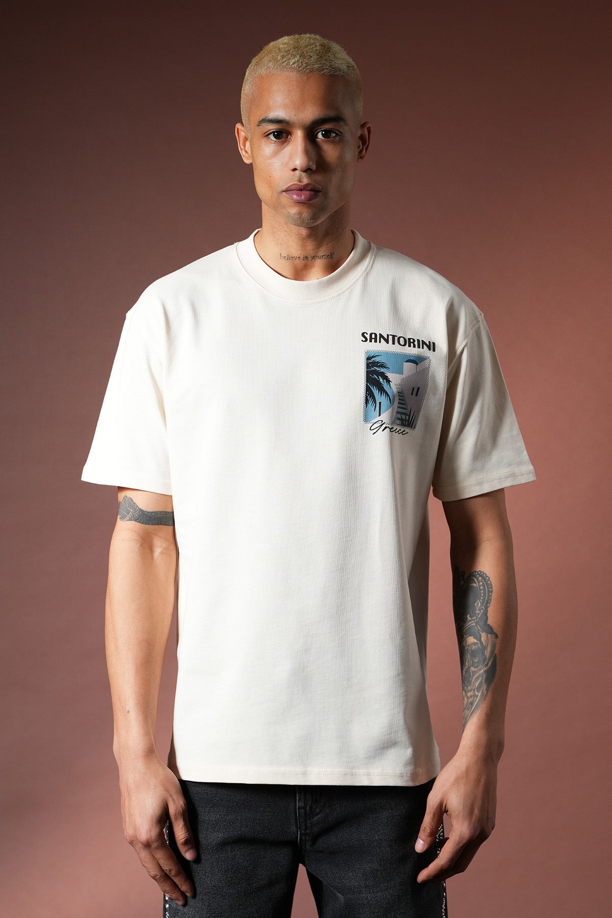 Tshirt Imprimé Santorini - LL110090