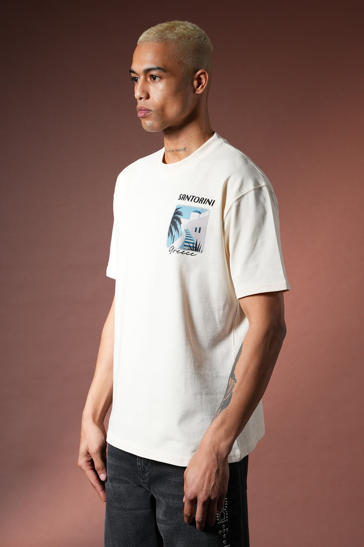 Tshirt Imprimé Santorini - LL110090