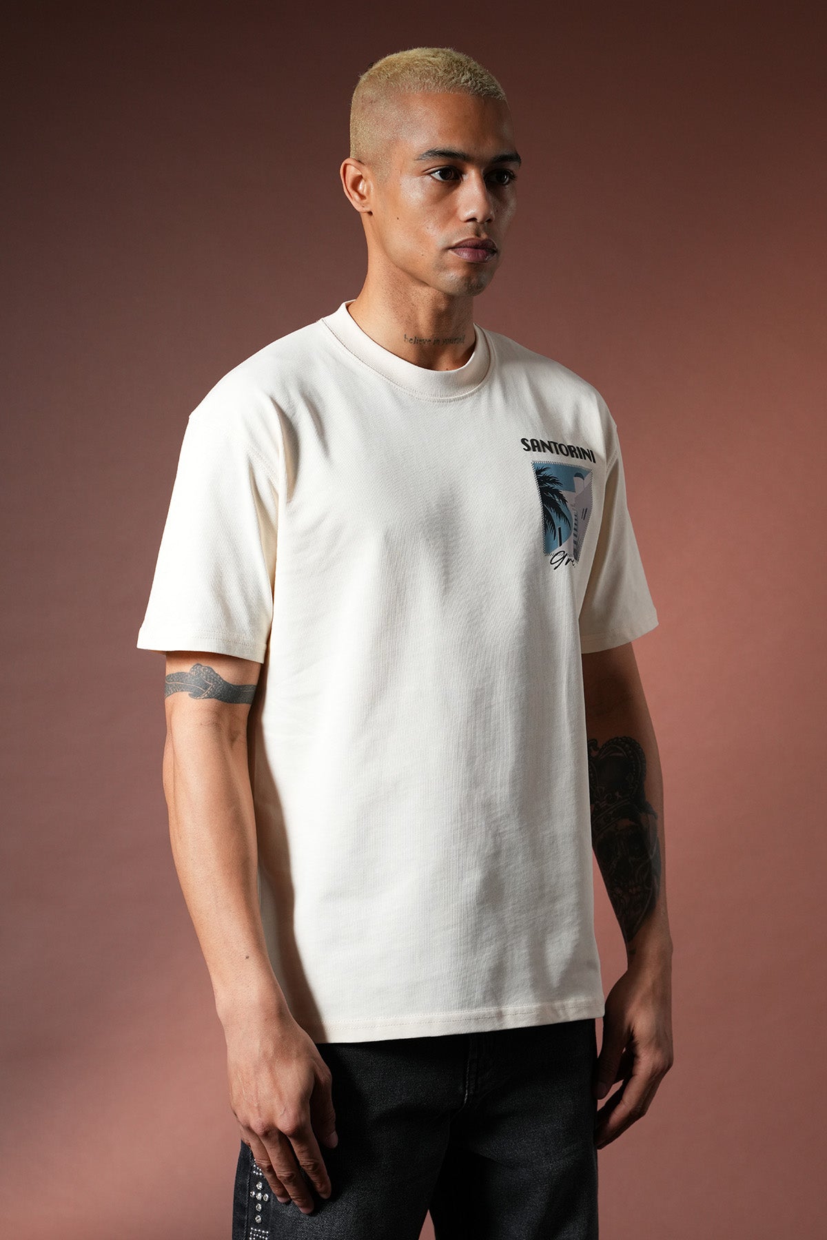 Tshirt Imprimé Santorini - LL110090