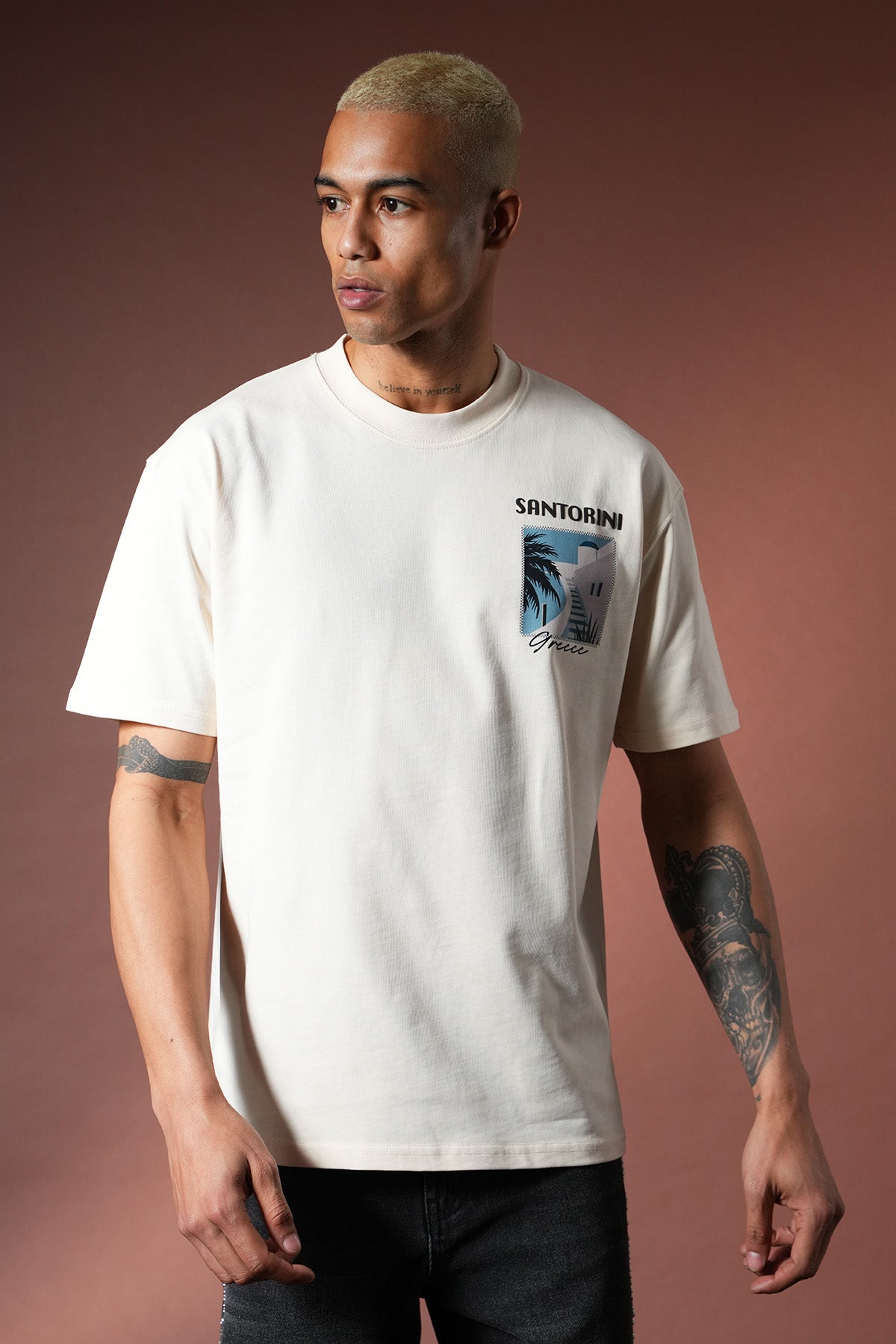 Tshirt Imprimé Santorini - LL110090