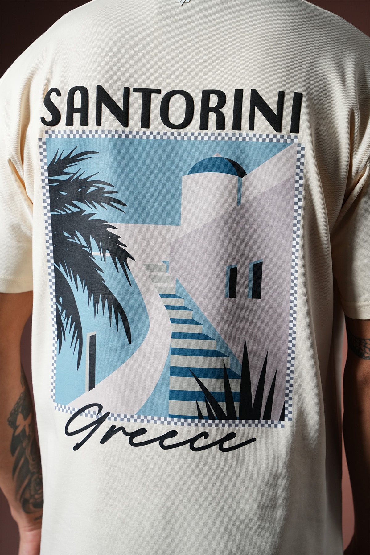 Tshirt Imprimé Santorini - LL110090