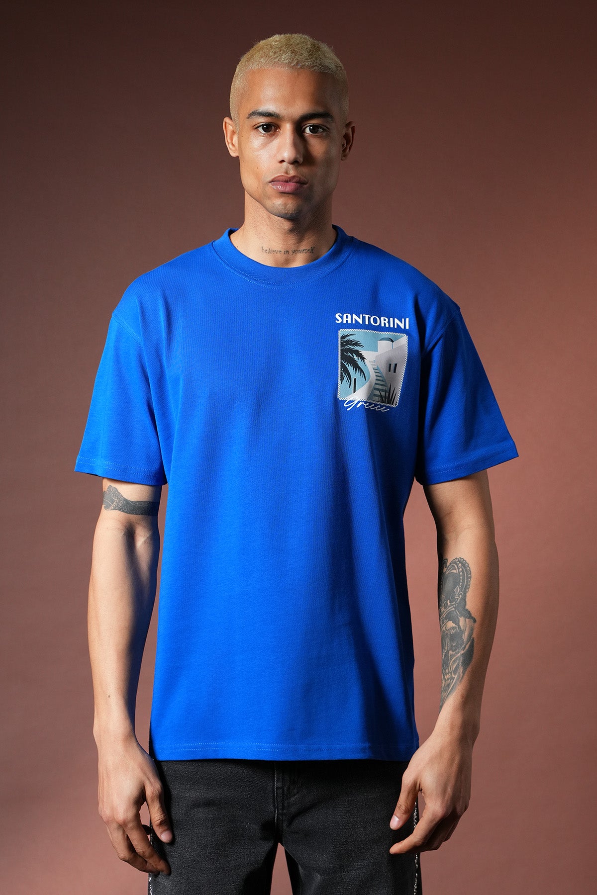 Tshirt Imprimé Santorini - LL110090