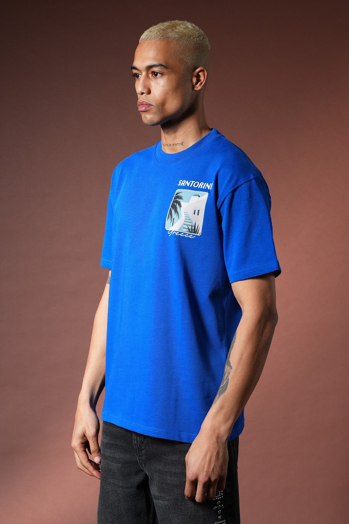 Tshirt Imprimé Santorini - LL110090