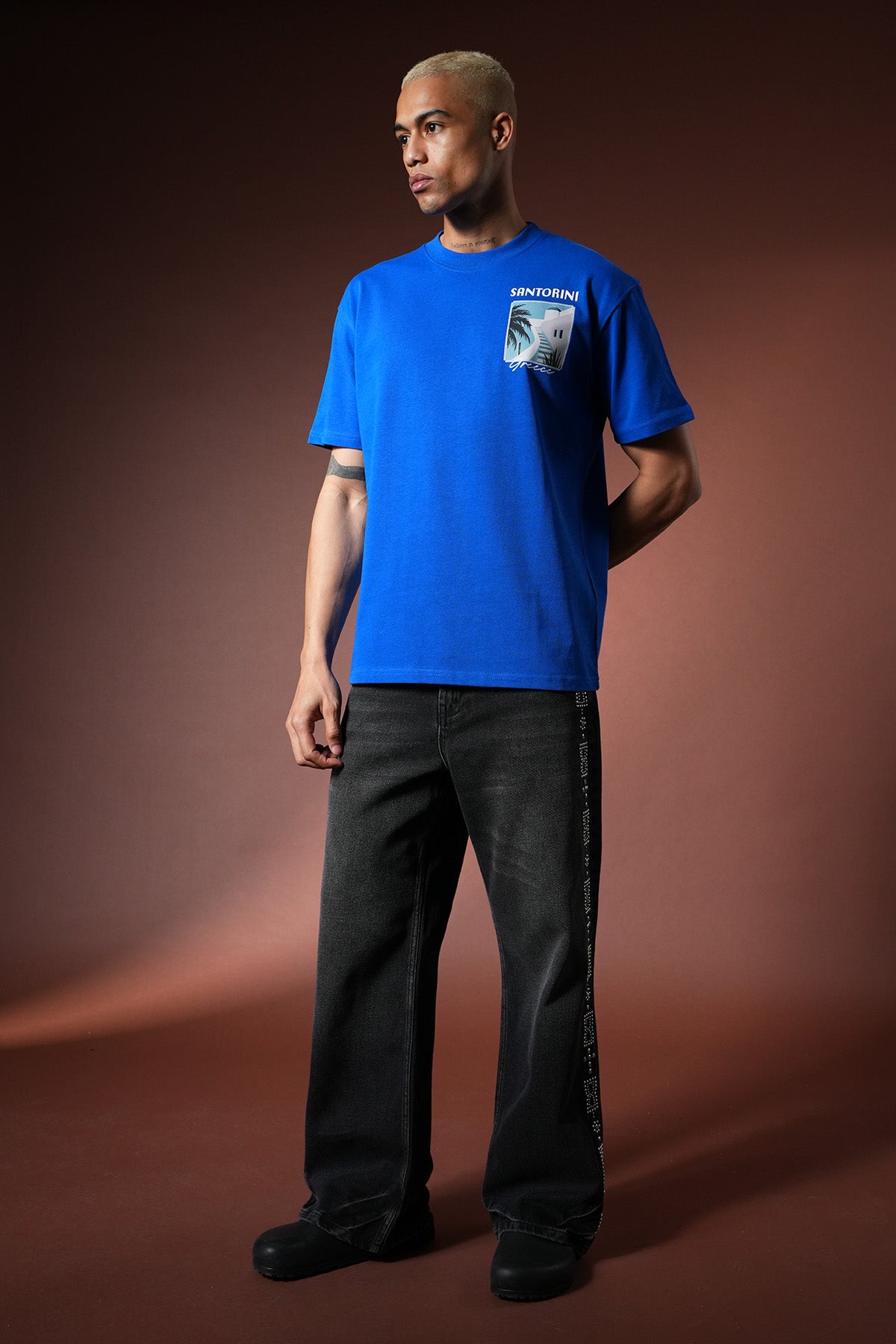 Tshirt Imprimé Santorini - LL110090