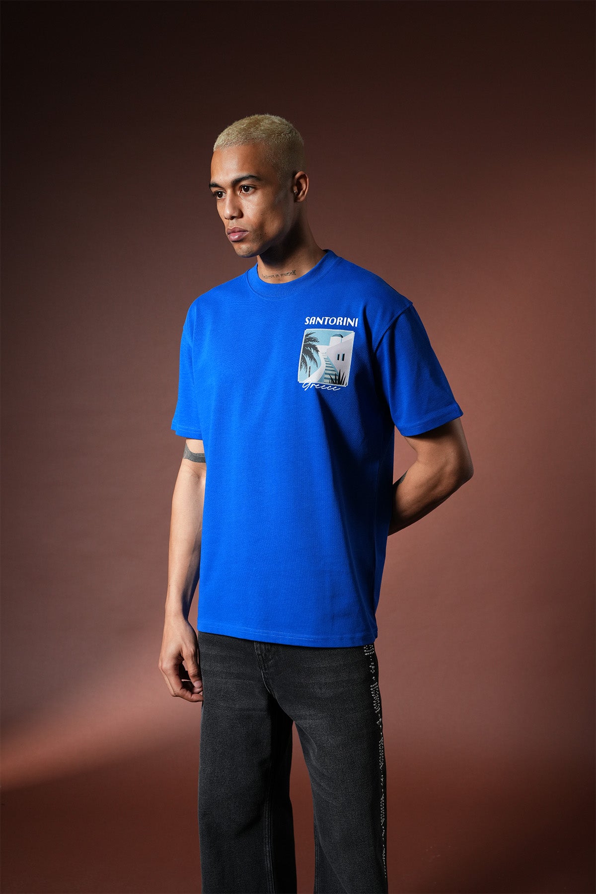 Tshirt Imprimé Santorini - LL110090
