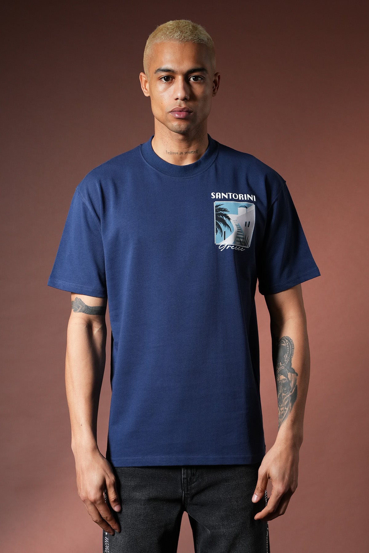 Tshirt Imprimé Santorini - LL110090