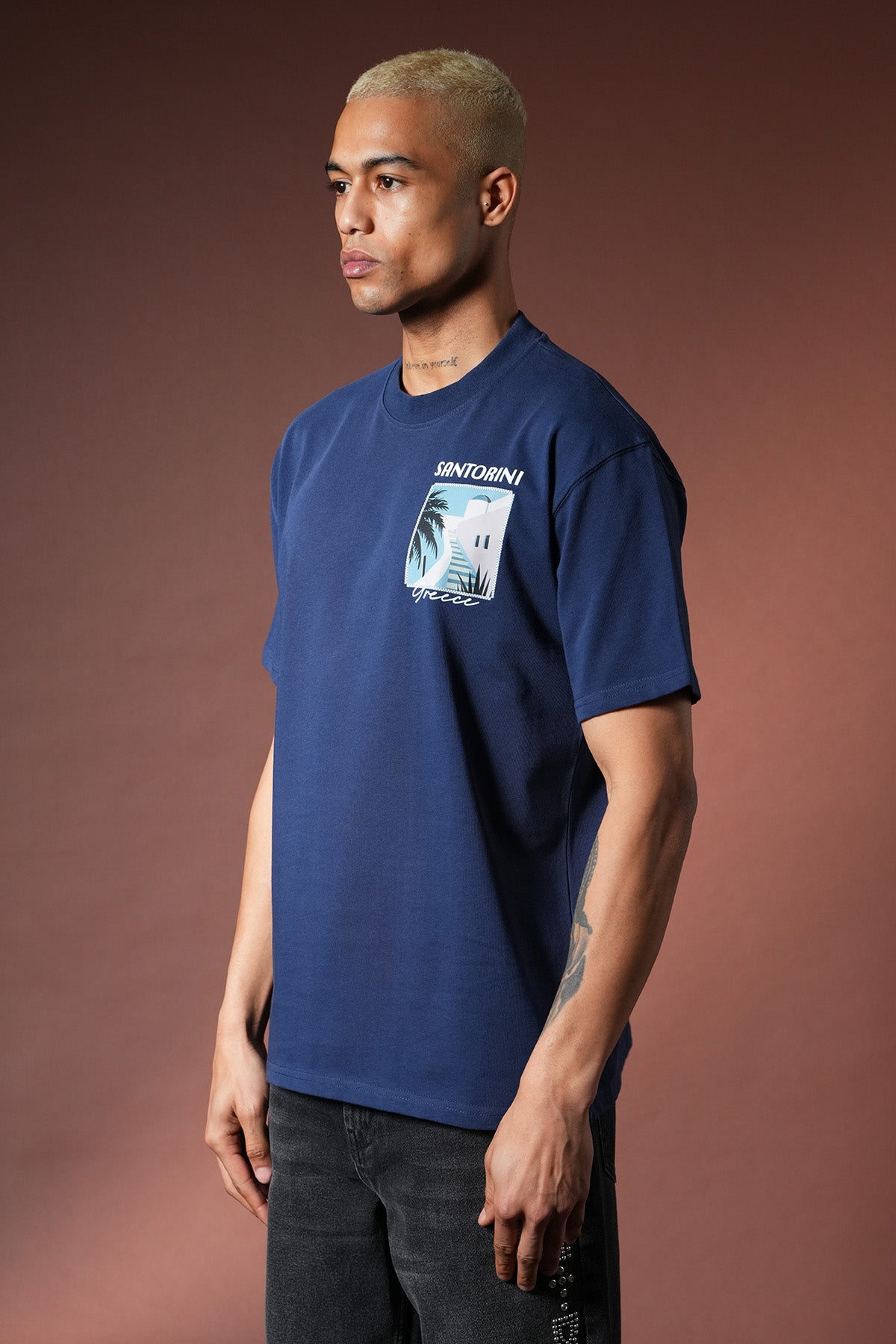 Tshirt Imprimé Santorini - LL110090