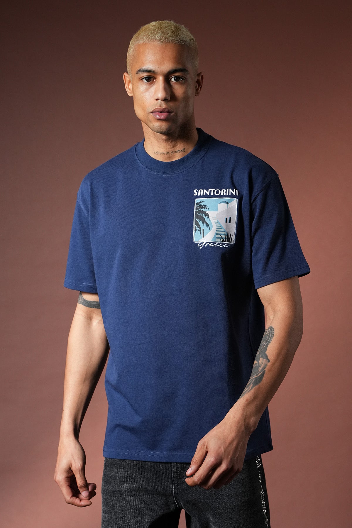 Tshirt Imprimé Santorini - LL110090