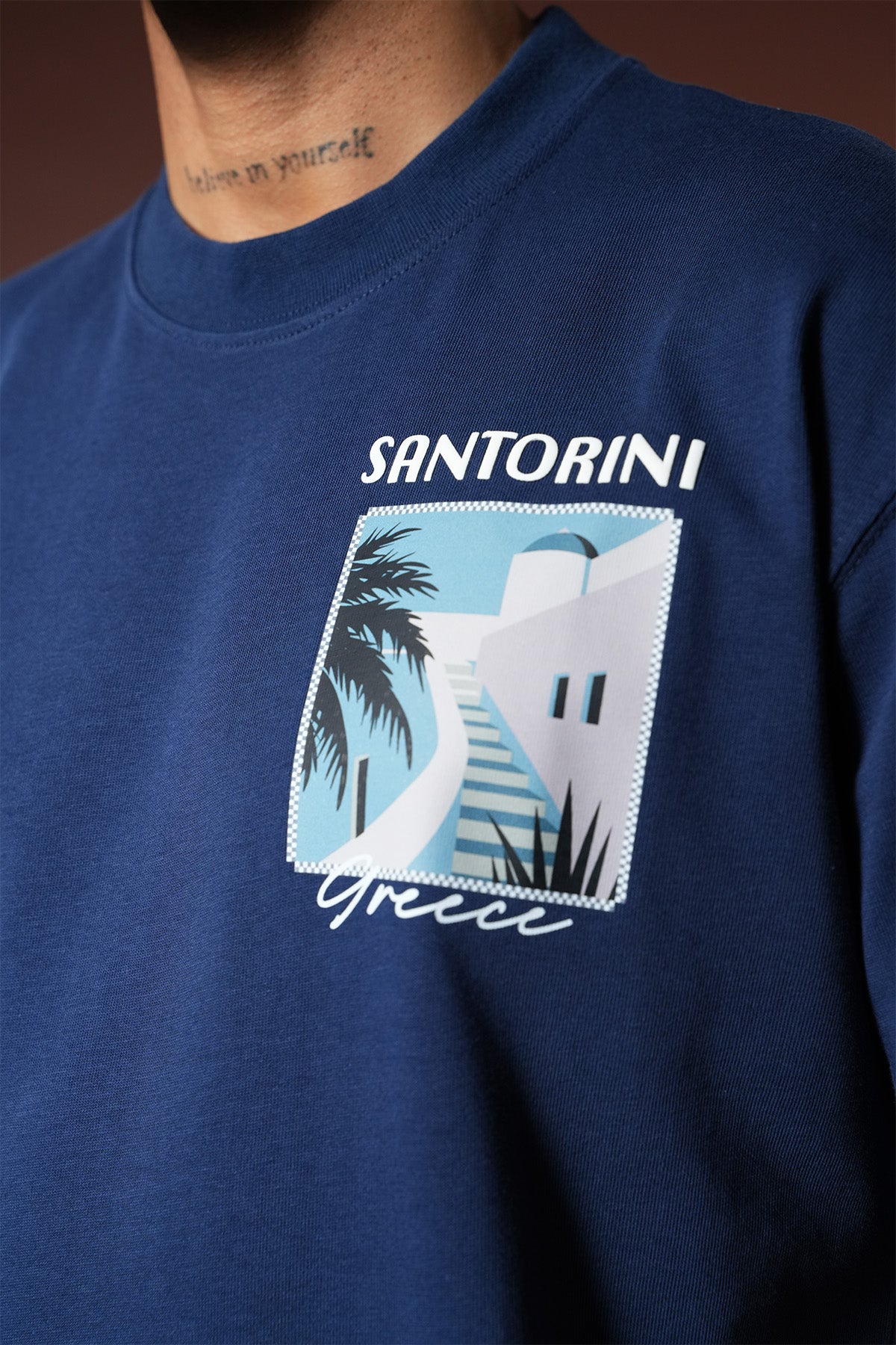 Tshirt Imprimé Santorini - LL110090