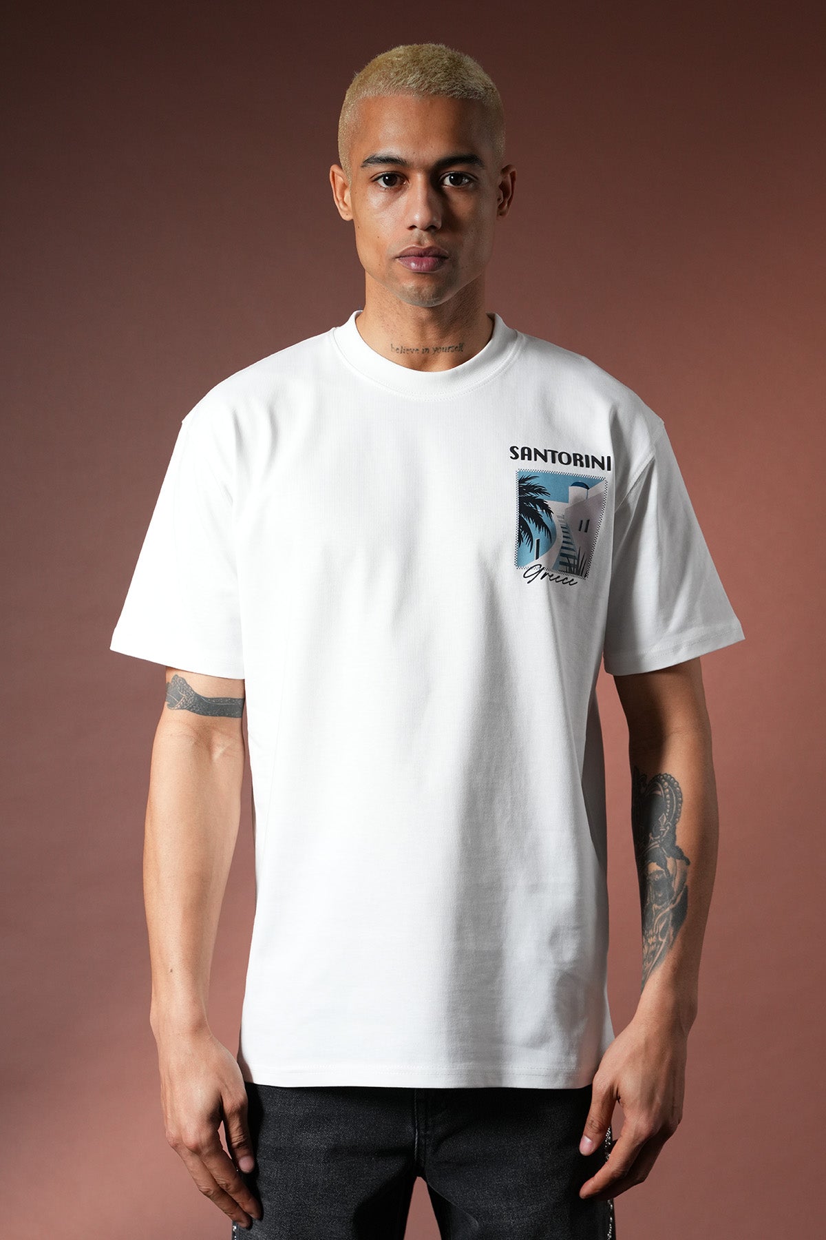 Tshirt Imprimé Santorini - LL110090