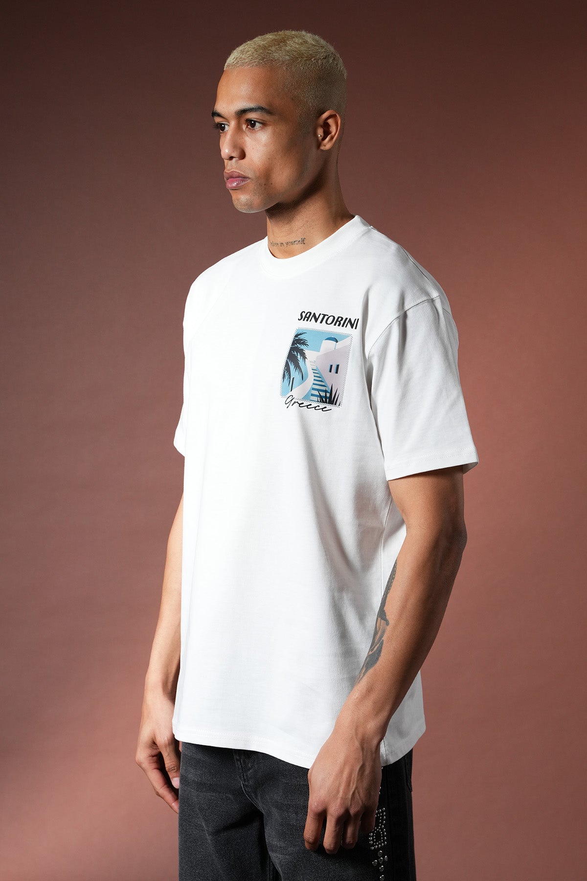 Tshirt Imprimé Santorini - LL110090