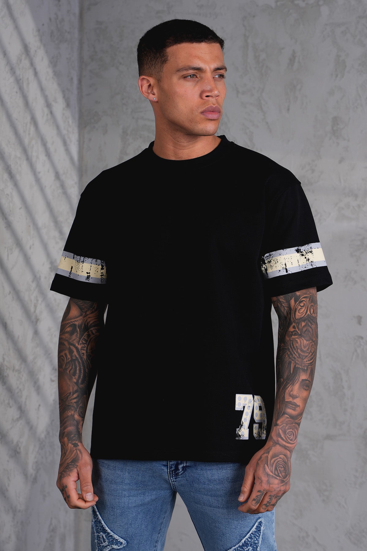 TEE SHIRT LL5124 - BLACK