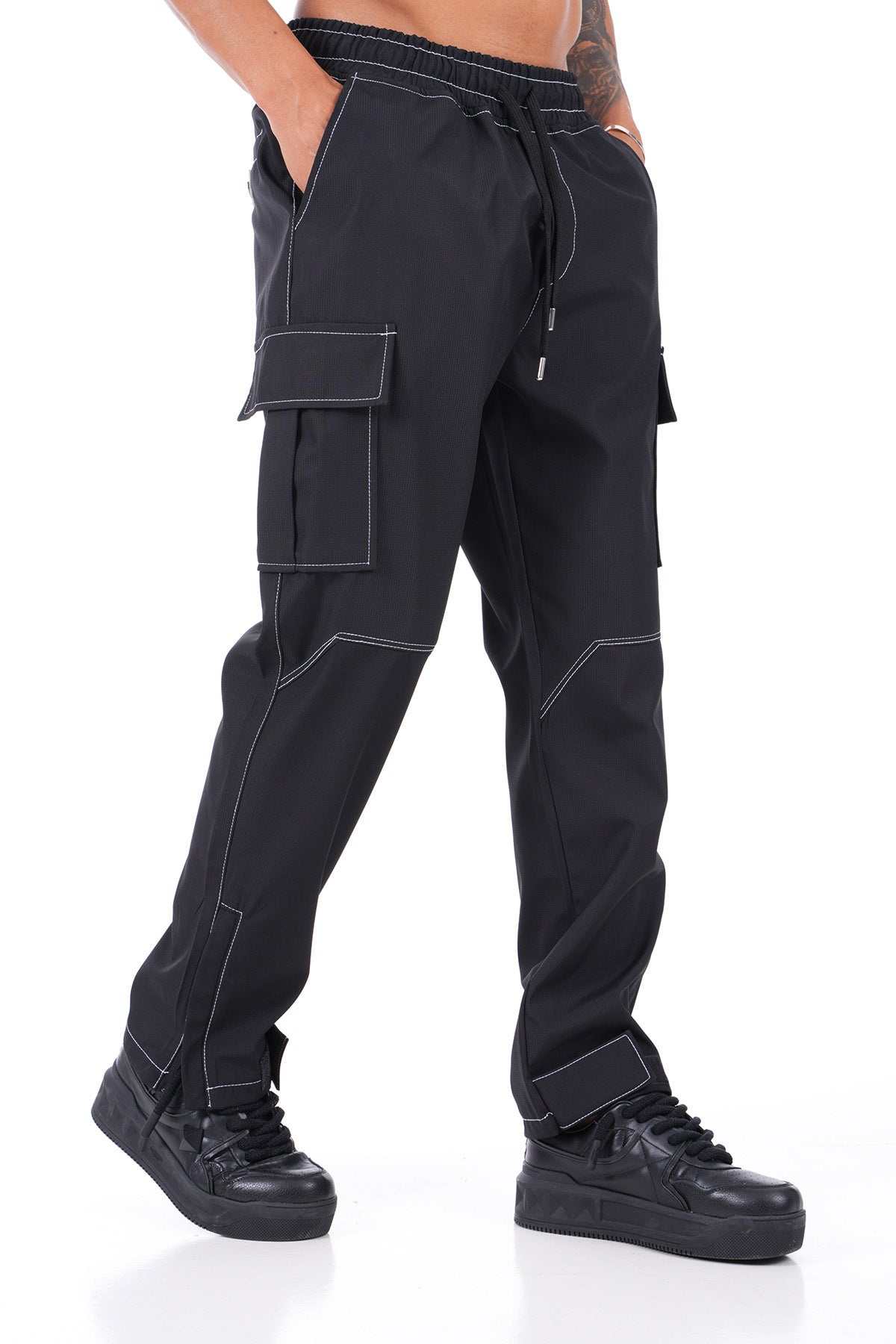 CARGO PANT LL1129 - BLACK