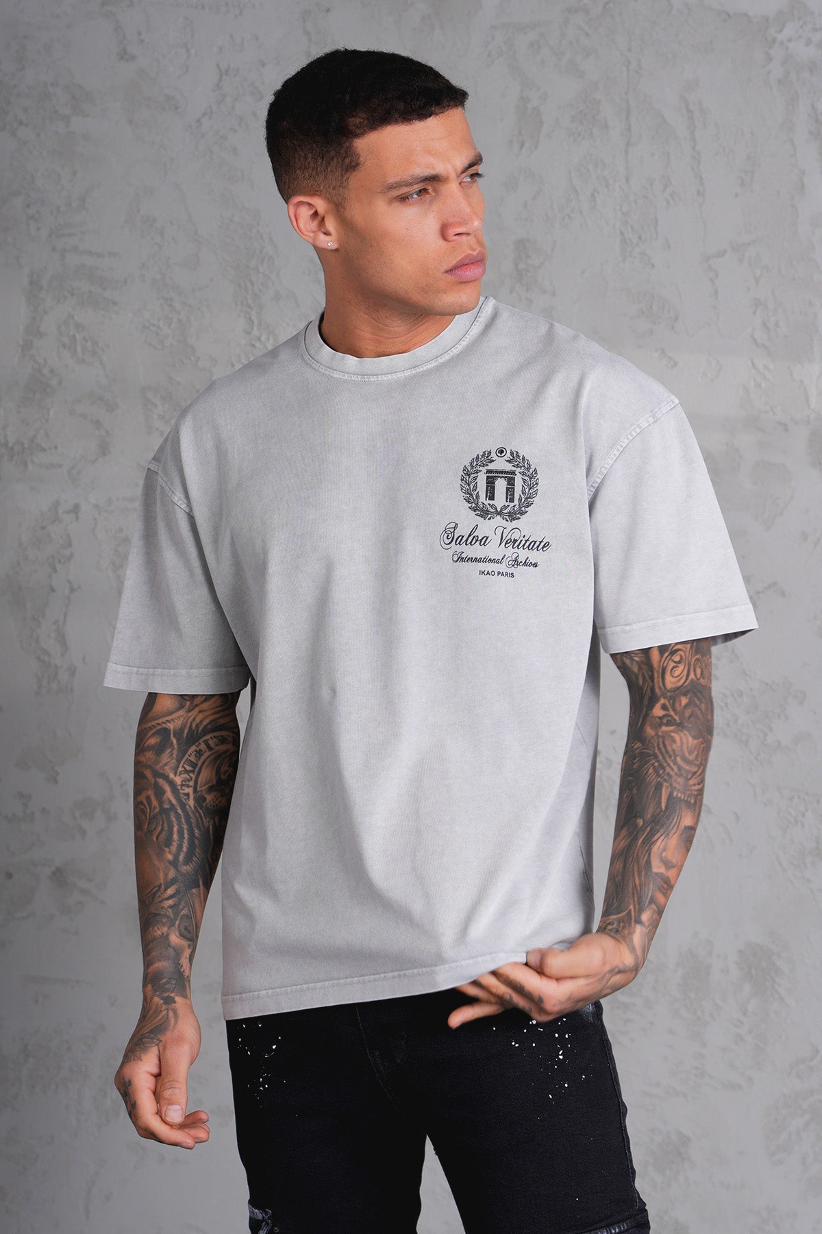 TEE SHIRT LP2508 - GREY