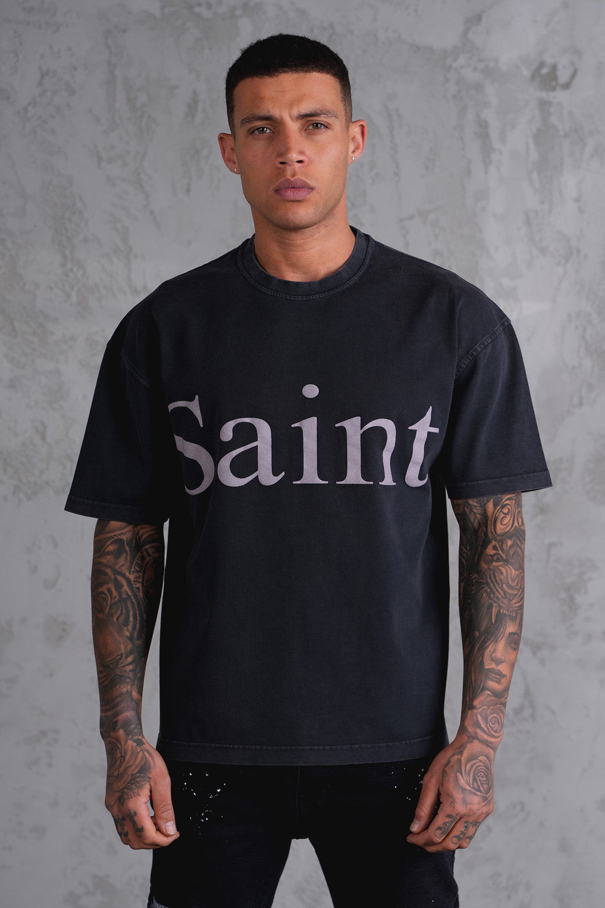 TEE SHIRT LP2504 -BLACK