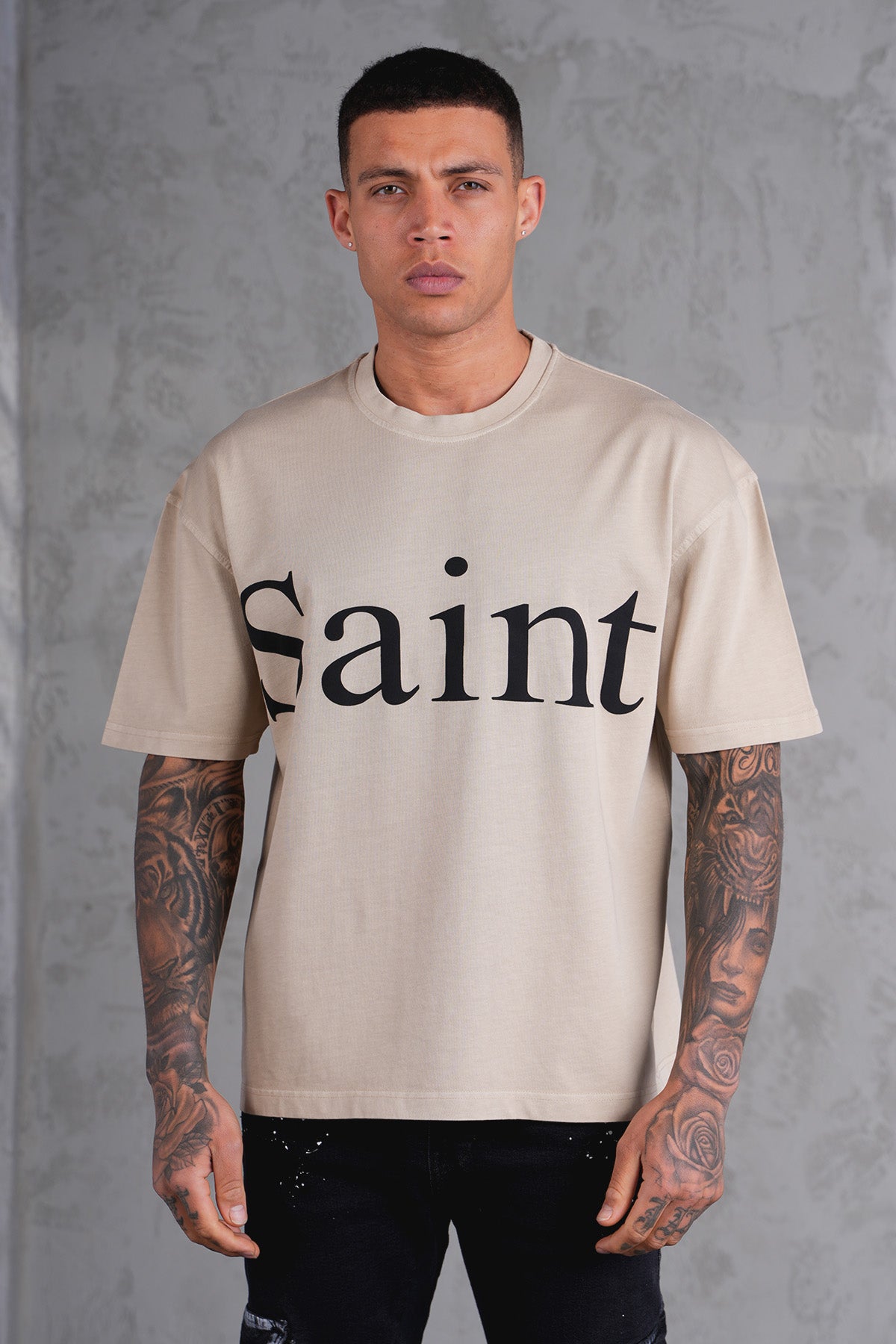 TEE SHIRT LP2504 -BEIGE