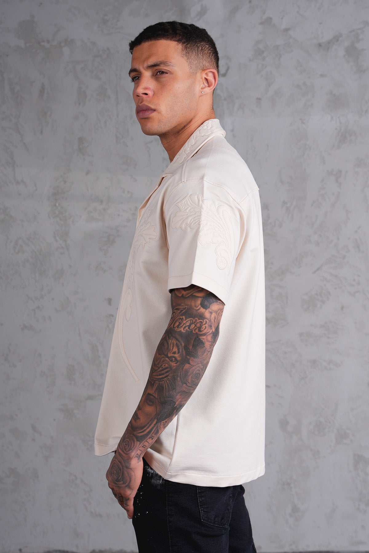 CHEMISE MANCHE COURTES LL5085