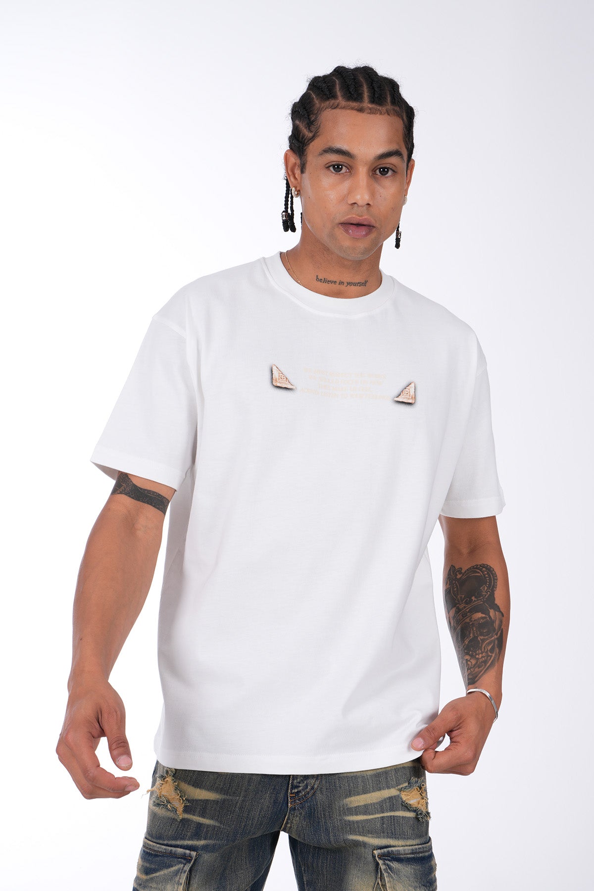 TEE SHIRT LL1138 - WHITE