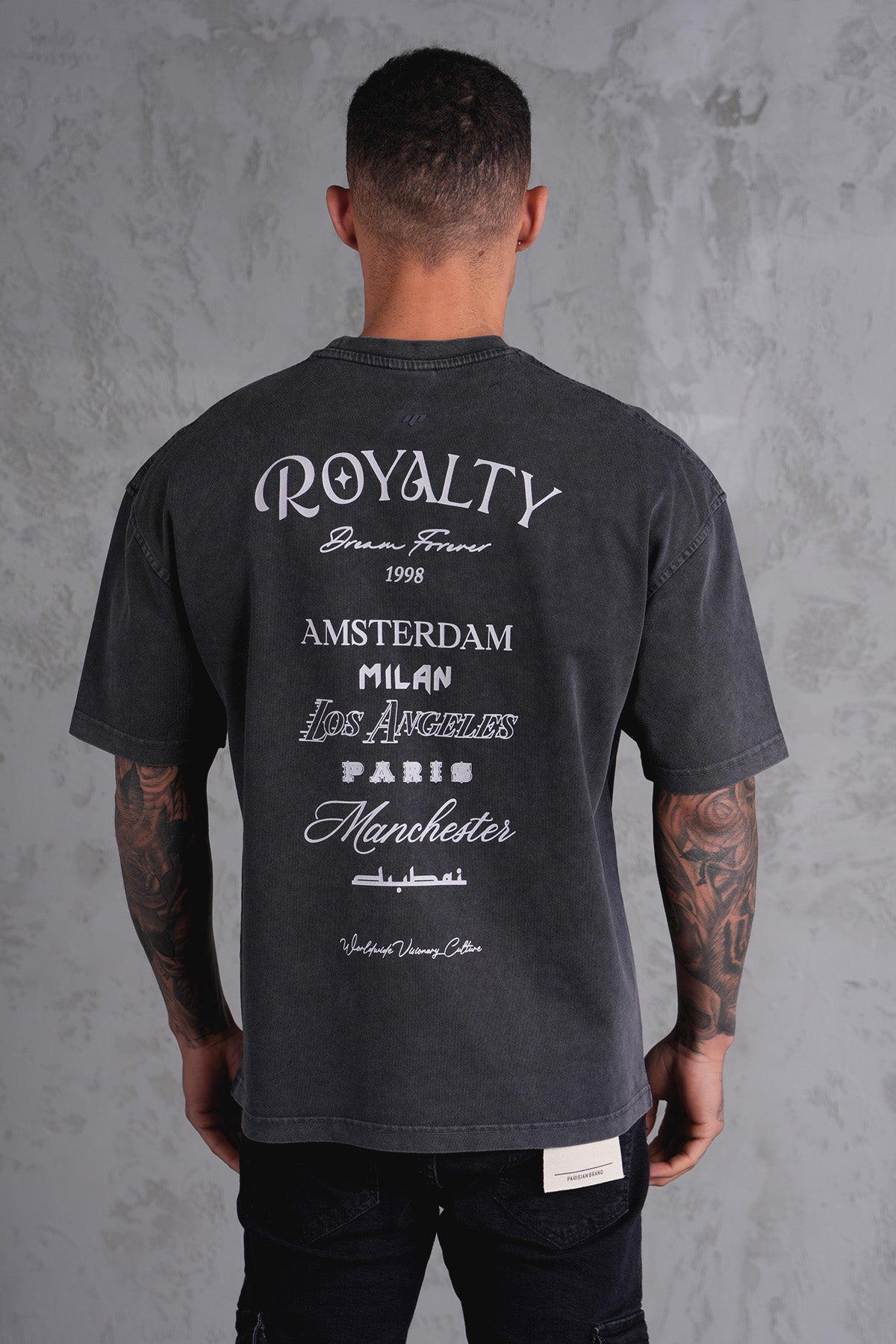 TEE SHIRT LP2505 - ANTHRACITE