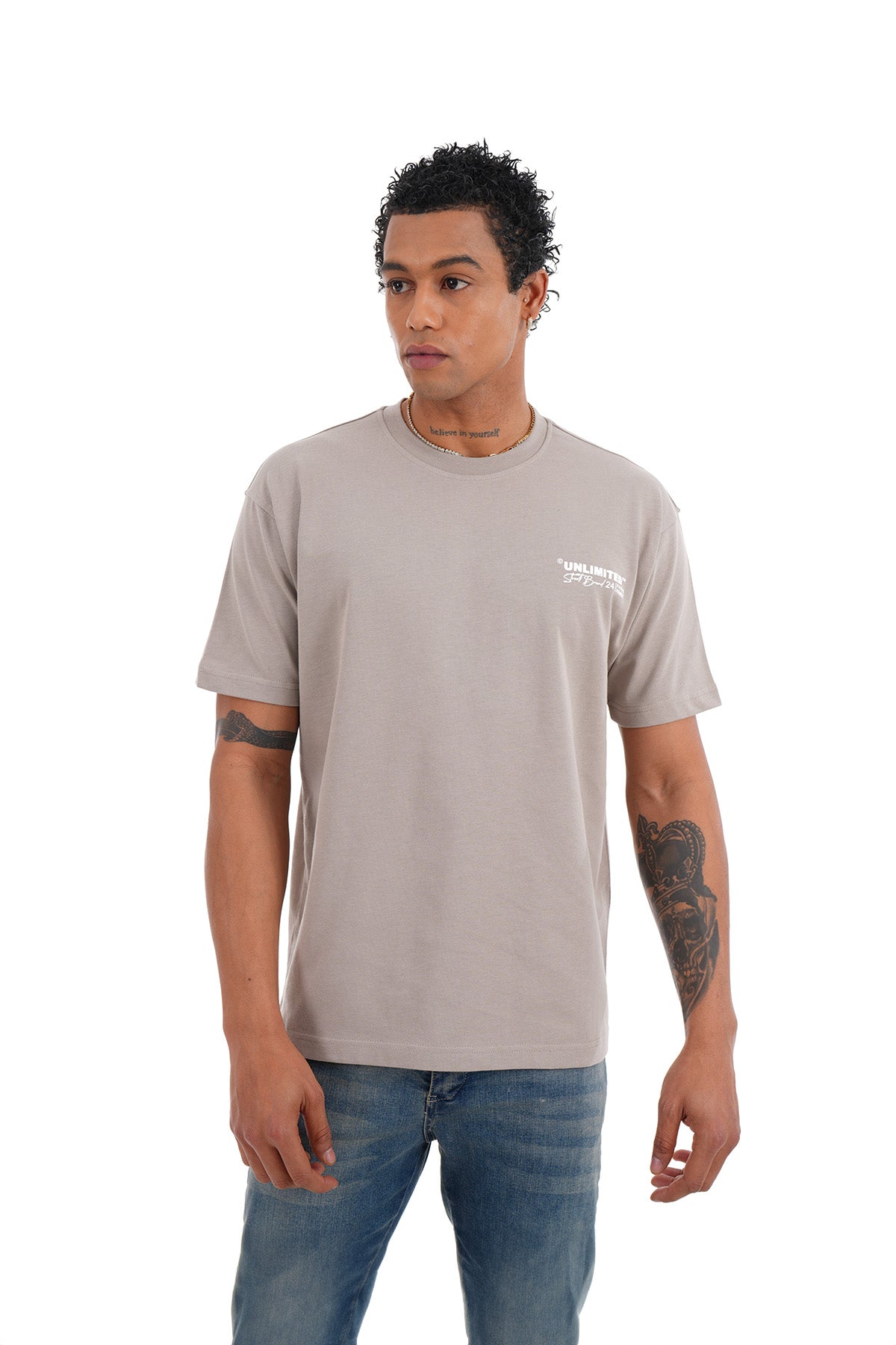 TEE SHIRT LL1004 - GREY