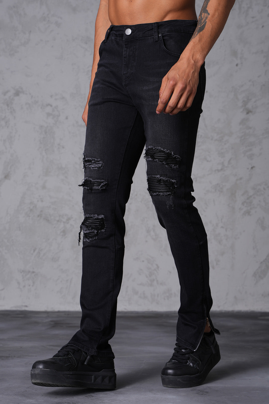 JEAN ZIPPED LL46-14