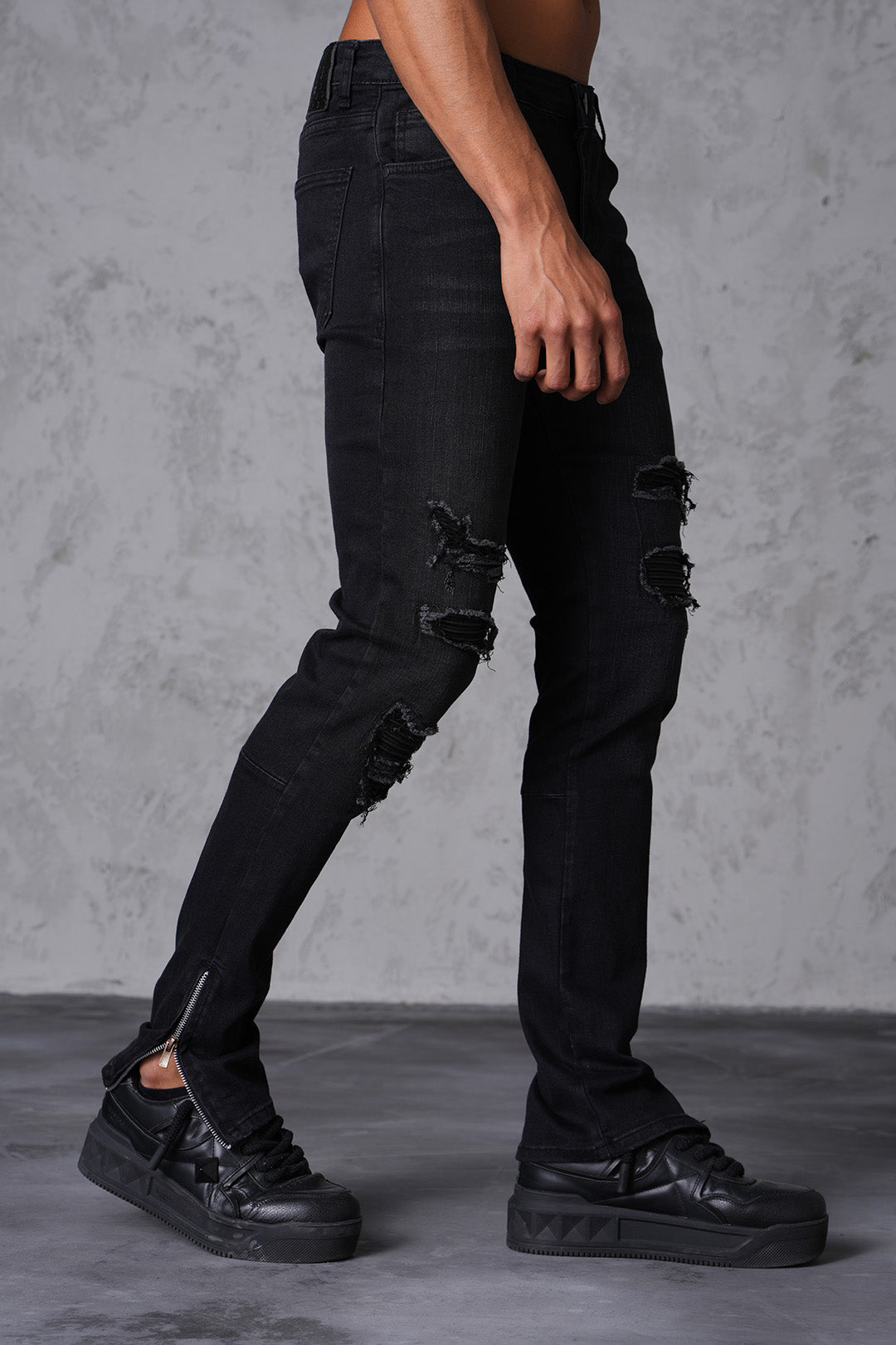 JEAN ZIPPED LL46-14