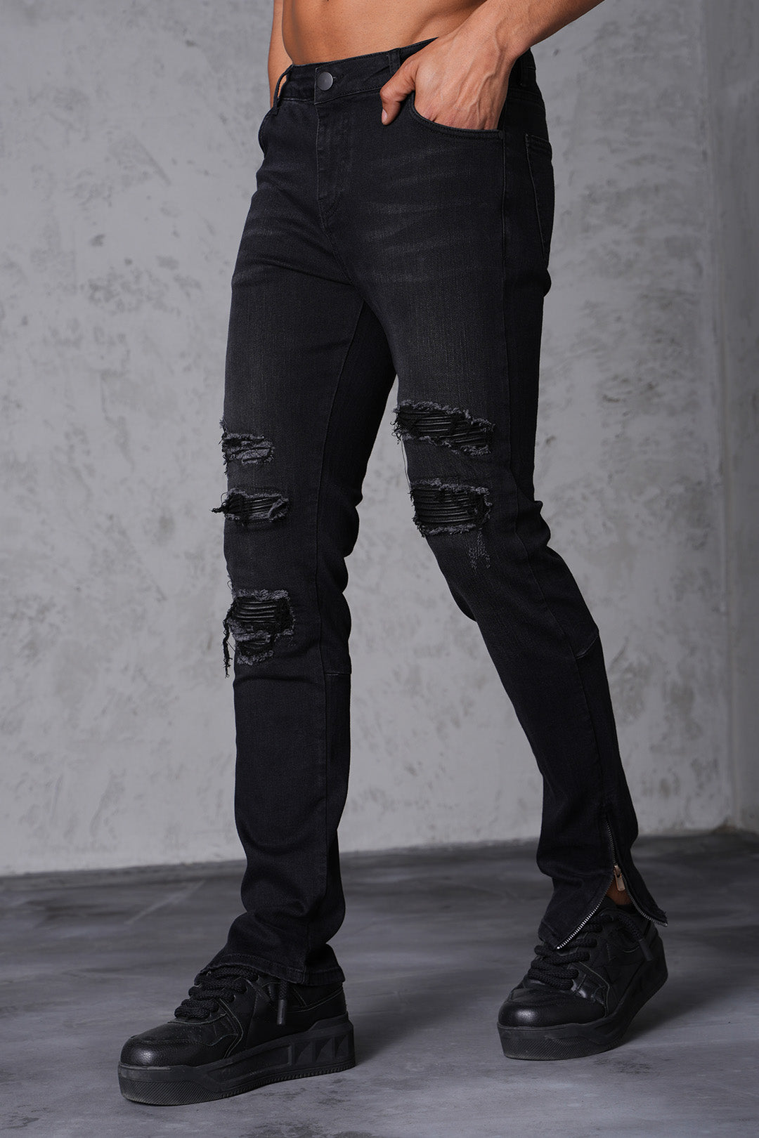 JEAN ZIPPED LL46-14