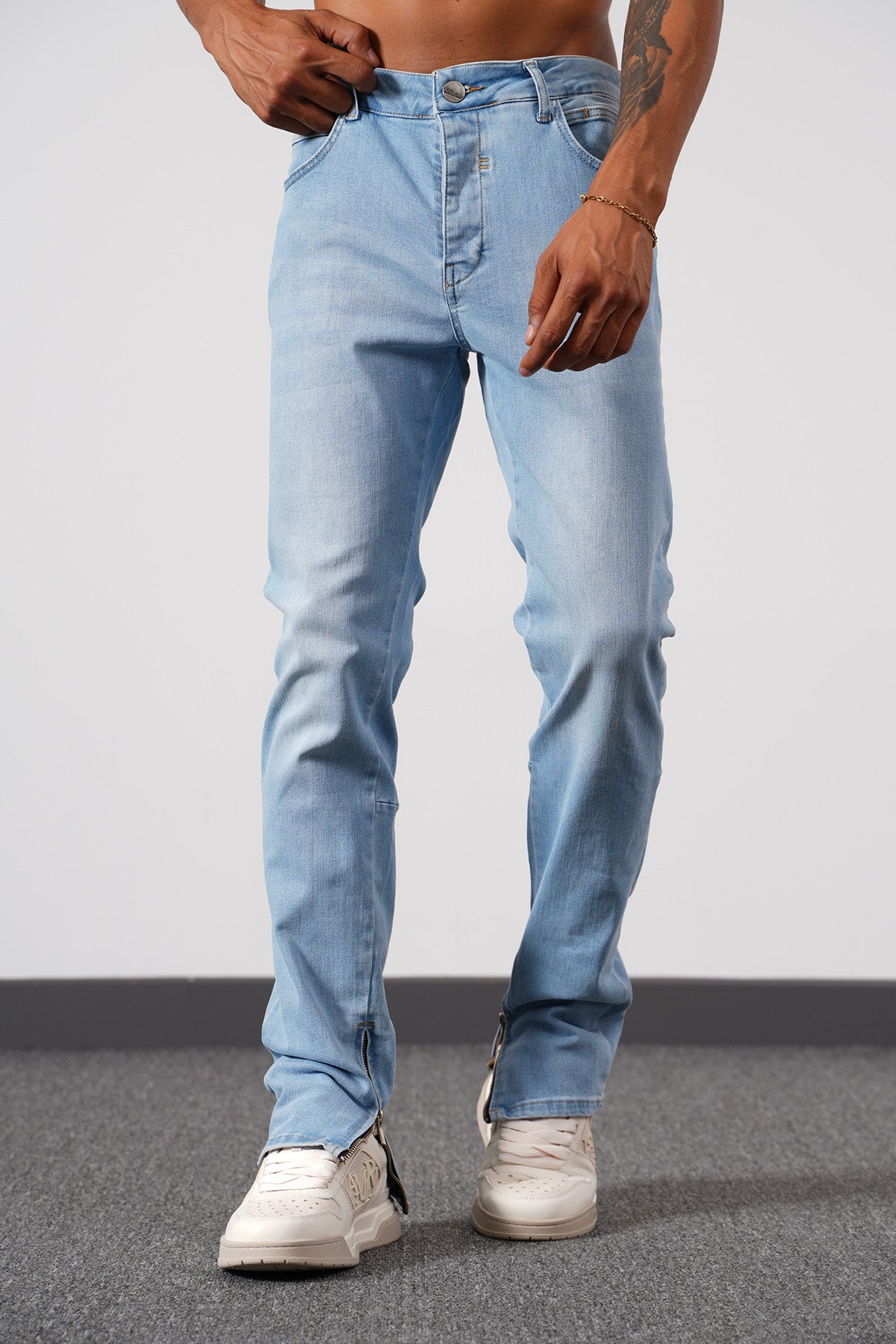 JEAN ZIPPED LL200087