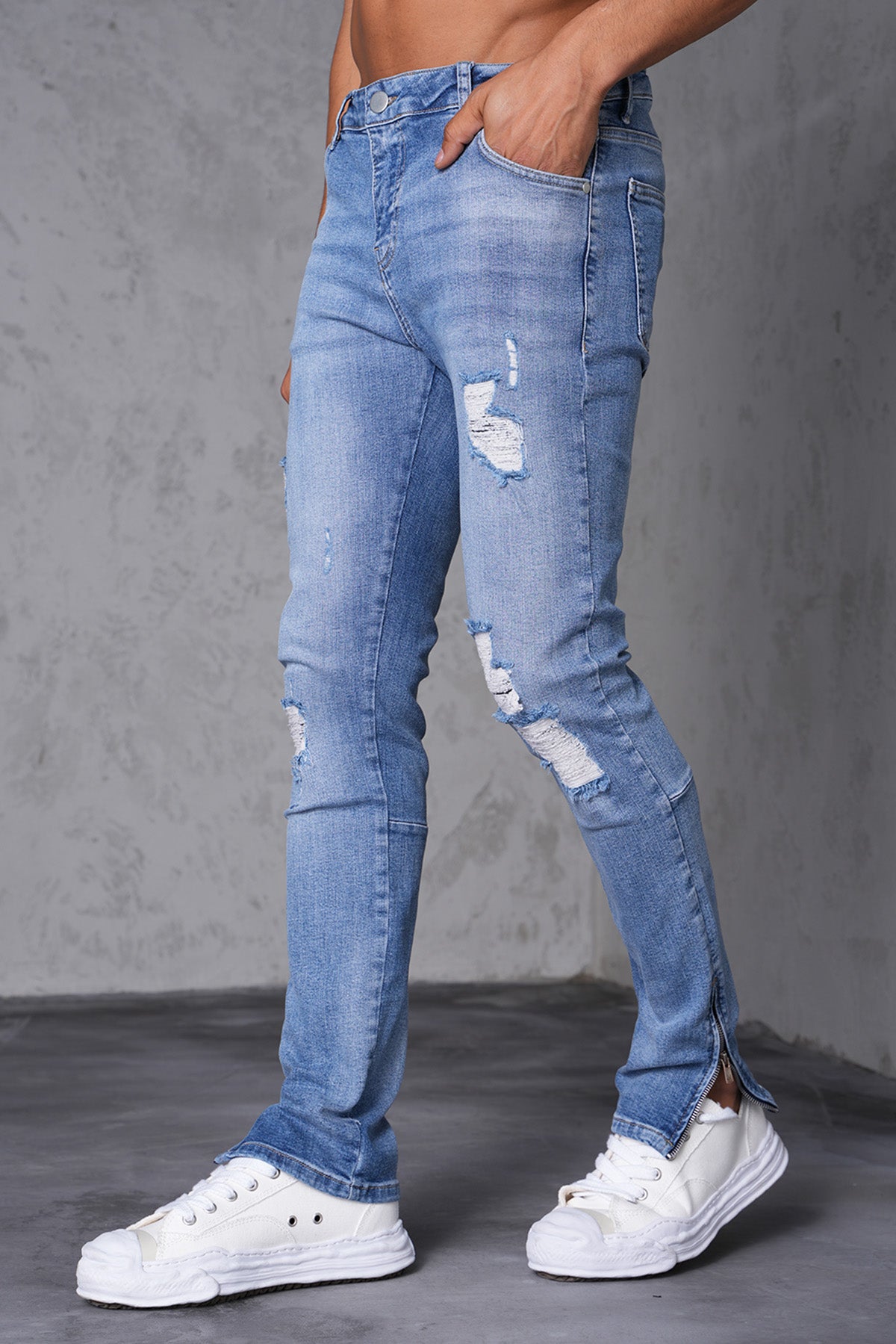 JEAN ZIPPED LL46-8