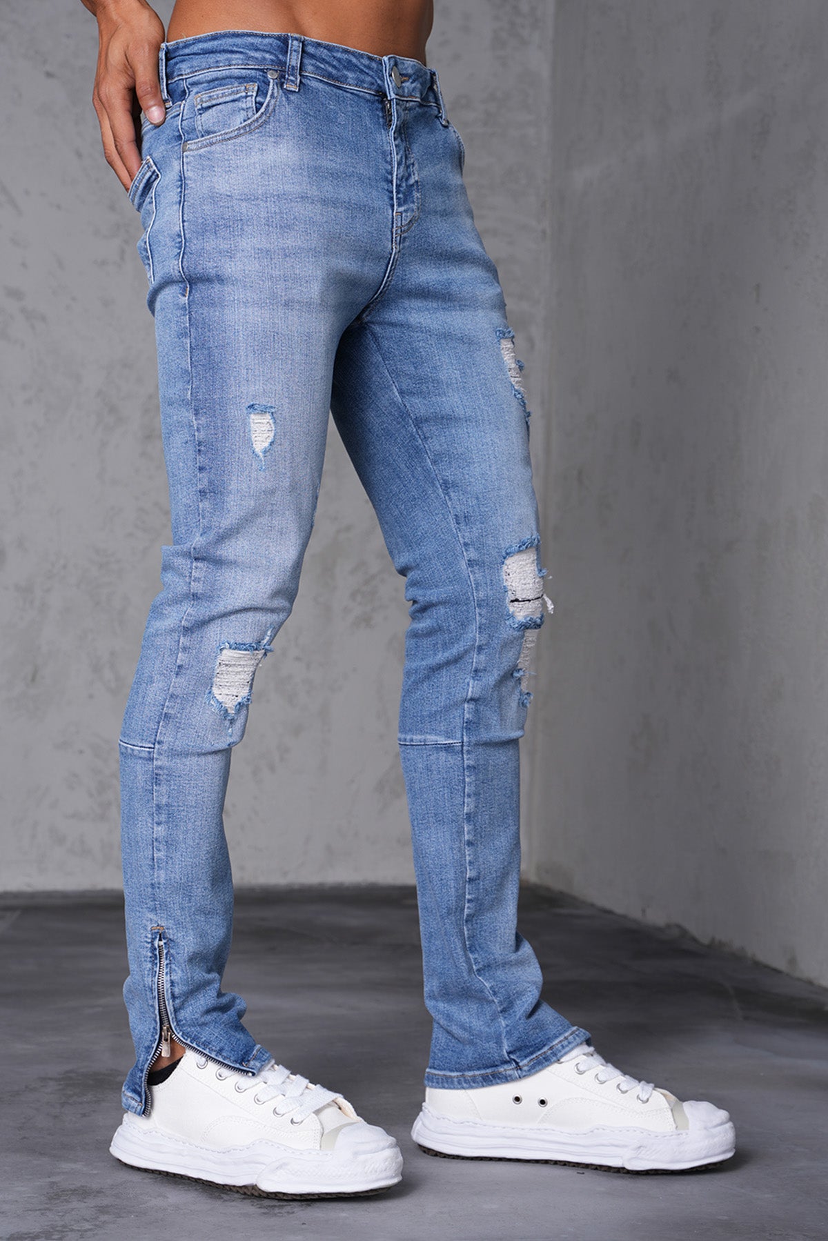 JEAN ZIPPED LL46-8