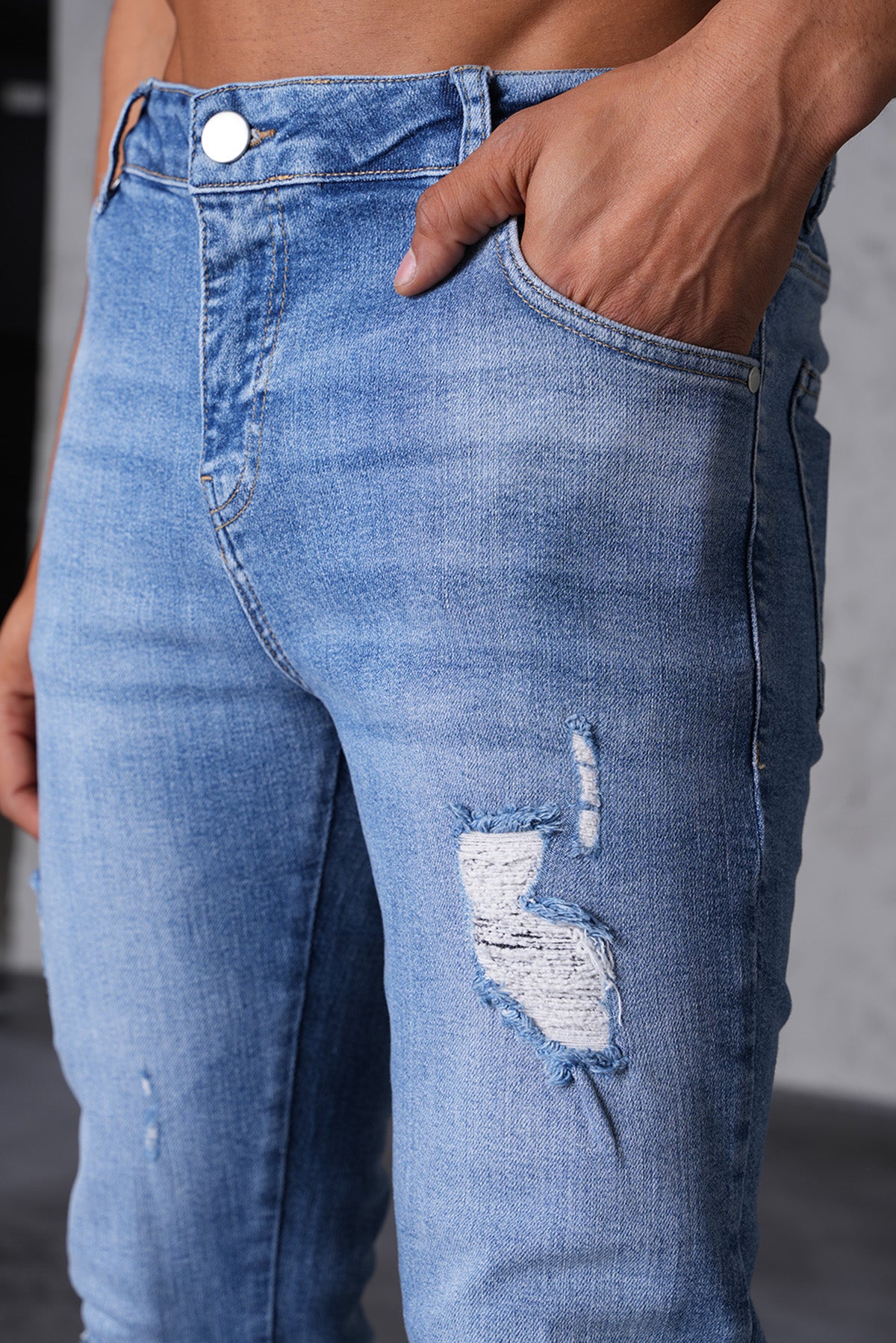 JEAN ZIPPED LL46-8