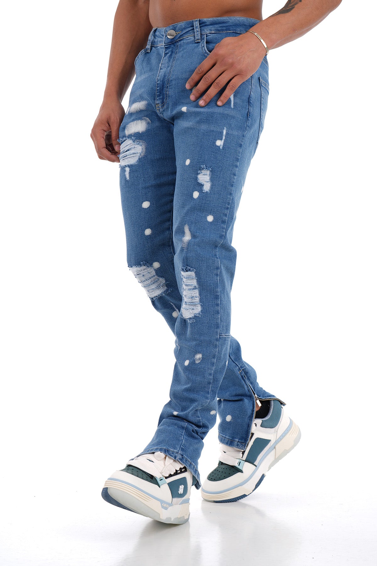 JEAN ZIP CHEVILLE LL200034