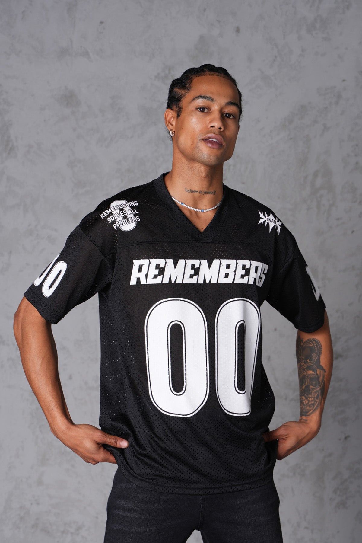TEE SHIRT LL5095 - BLACK