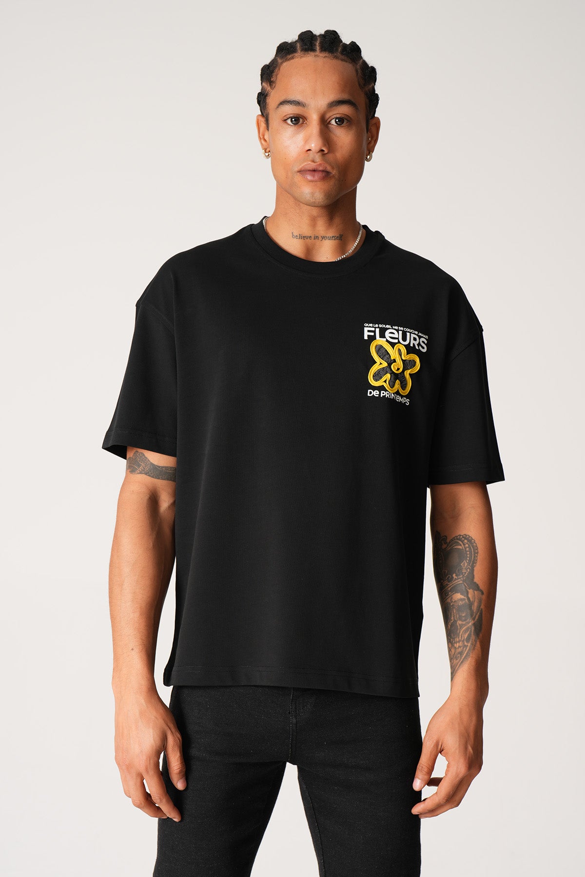 TEE SHIRT LP-2517 - BLACK