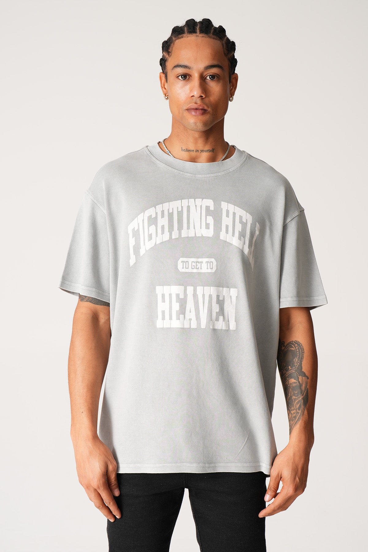TEE SHIRT LL5137 - GREY