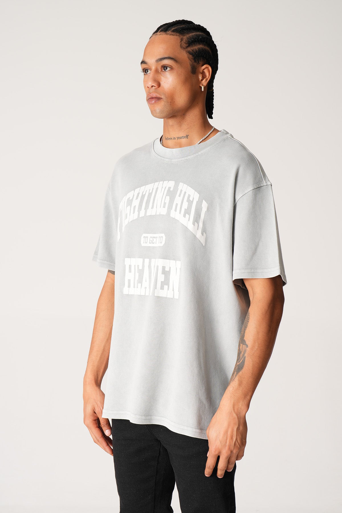 TEE SHIRT LL5137 - GREY