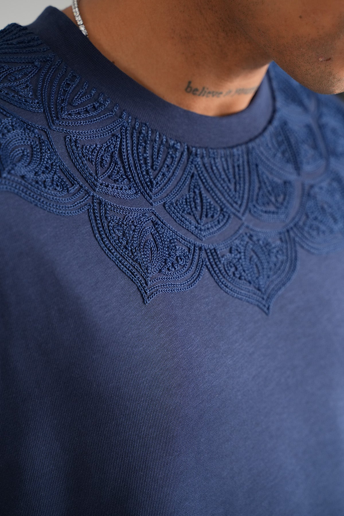 TEE SHIRT LL5128 - NAVY BLUE
