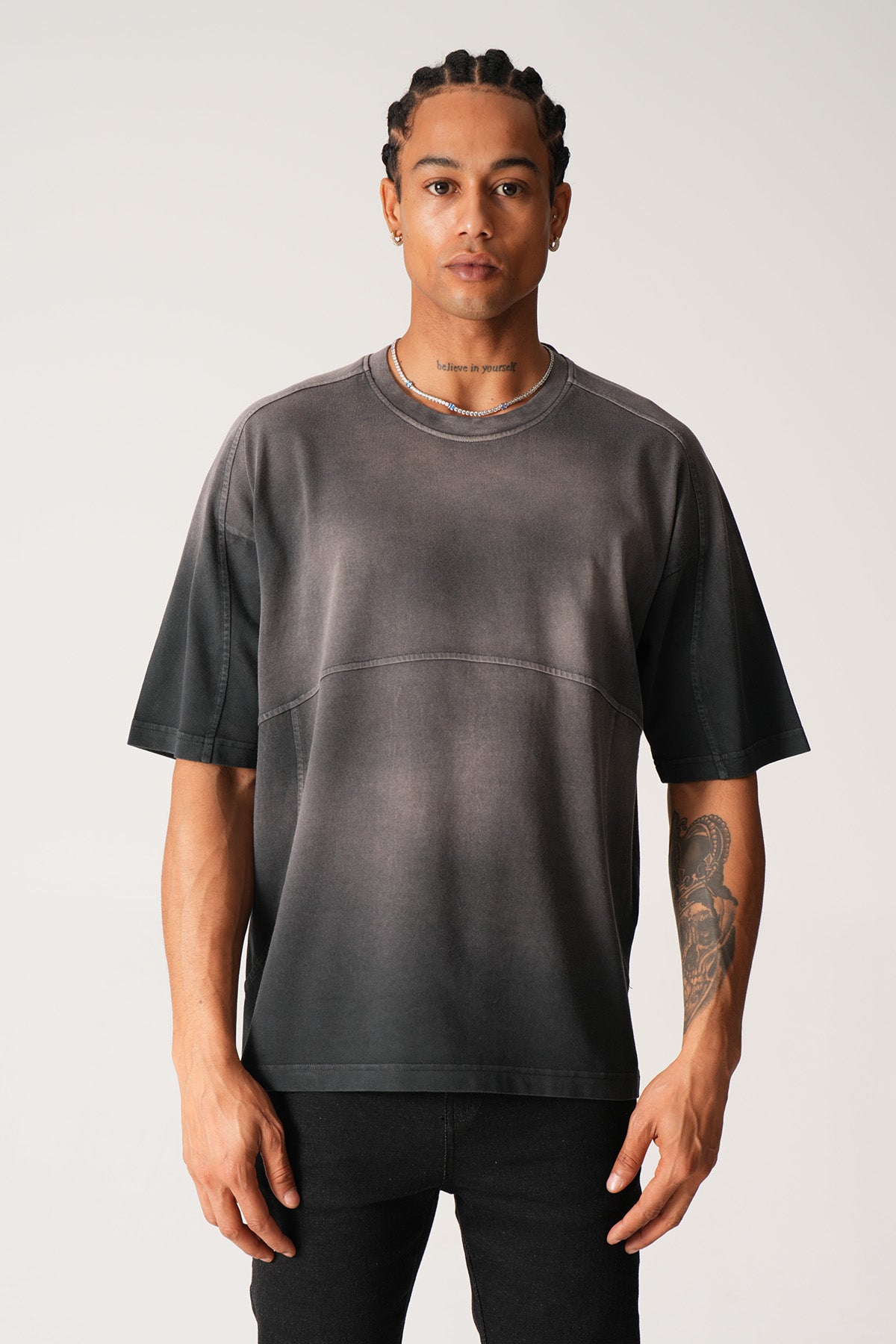 TEE SHIRT LP-2527 - ANTHRACITE
