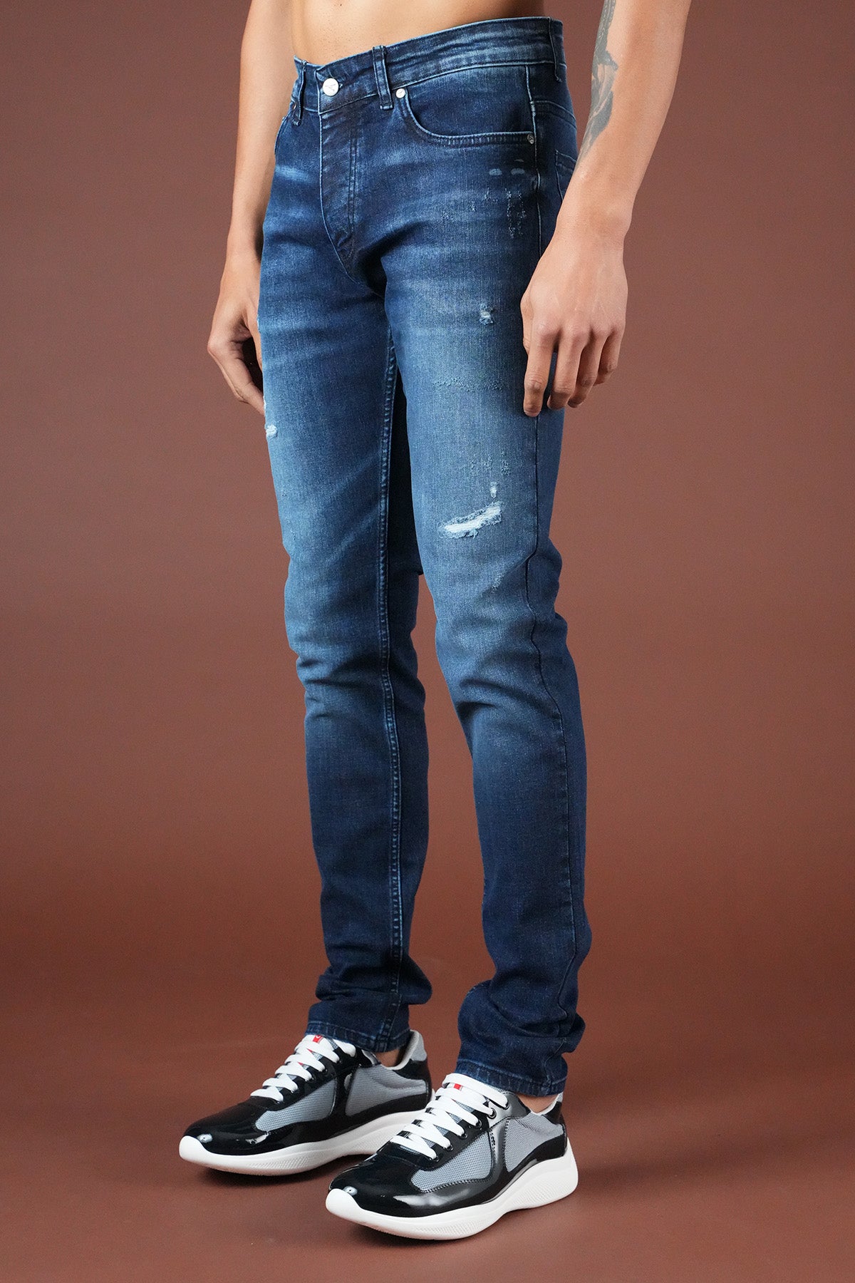 Jean slim fit homme FAMR-0076