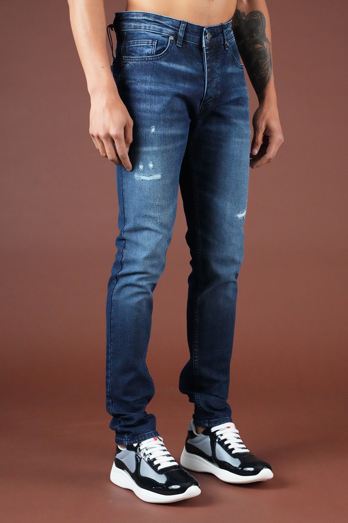 Jean slim fit homme FAMR-0076