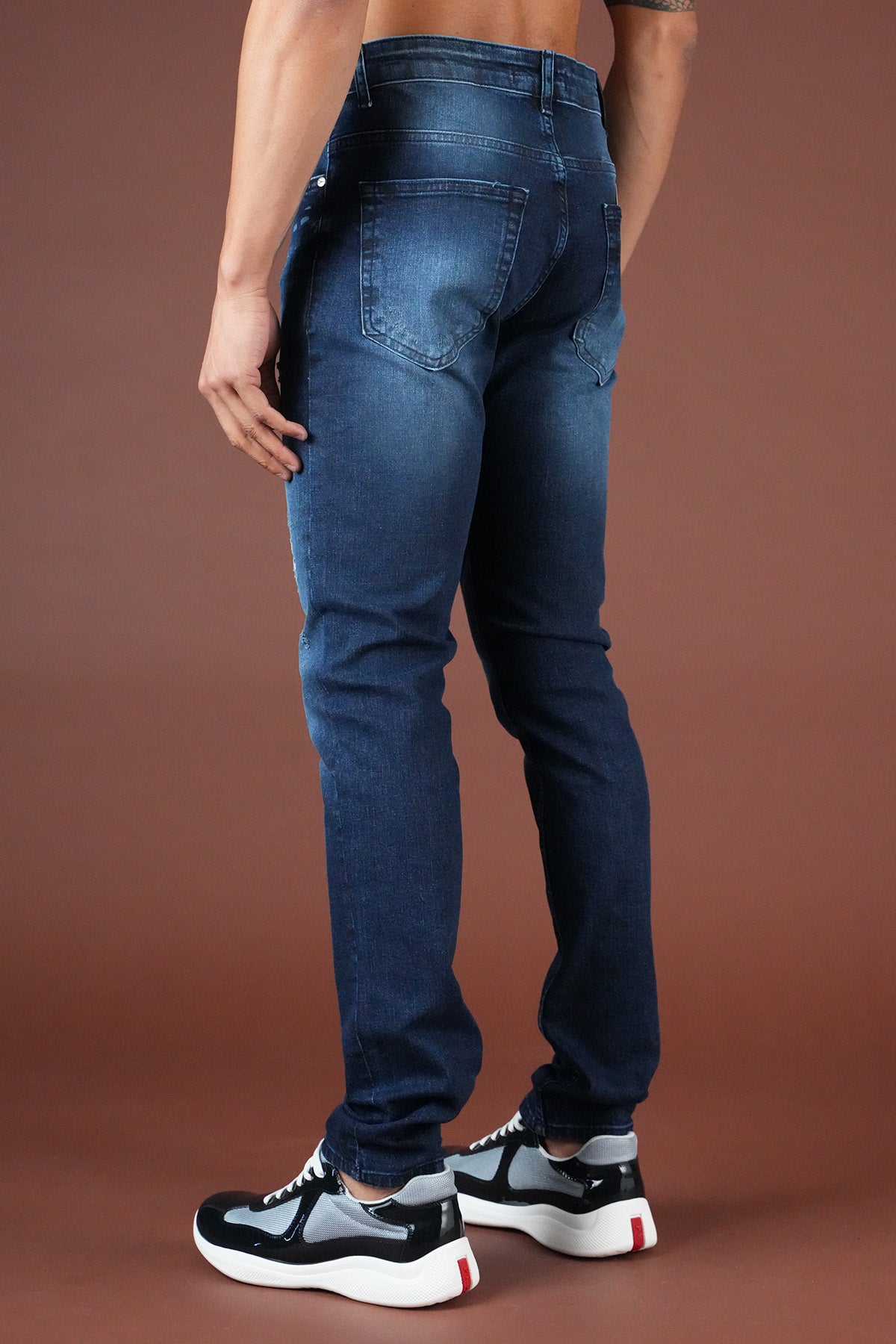 Jean slim fit homme FAMR-0076