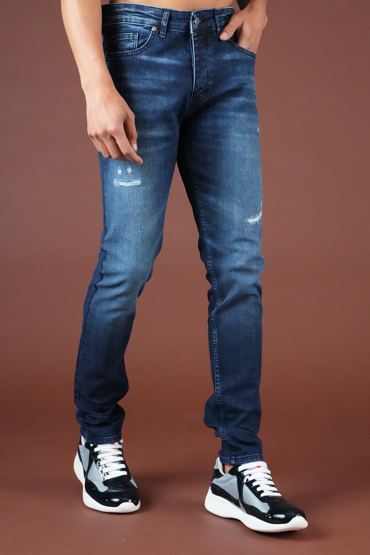 Jean slim fit homme FAMR-0076