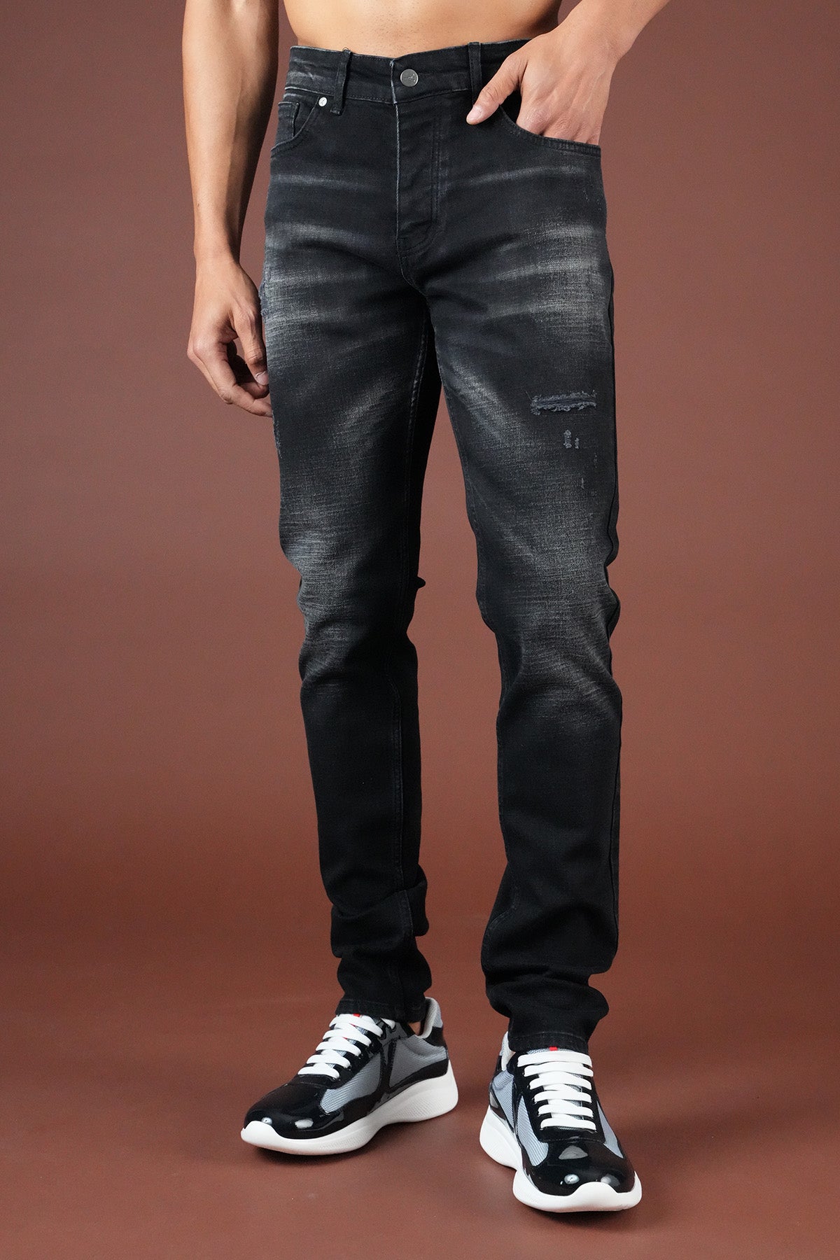 Jean slim fit homme FAMR-0067