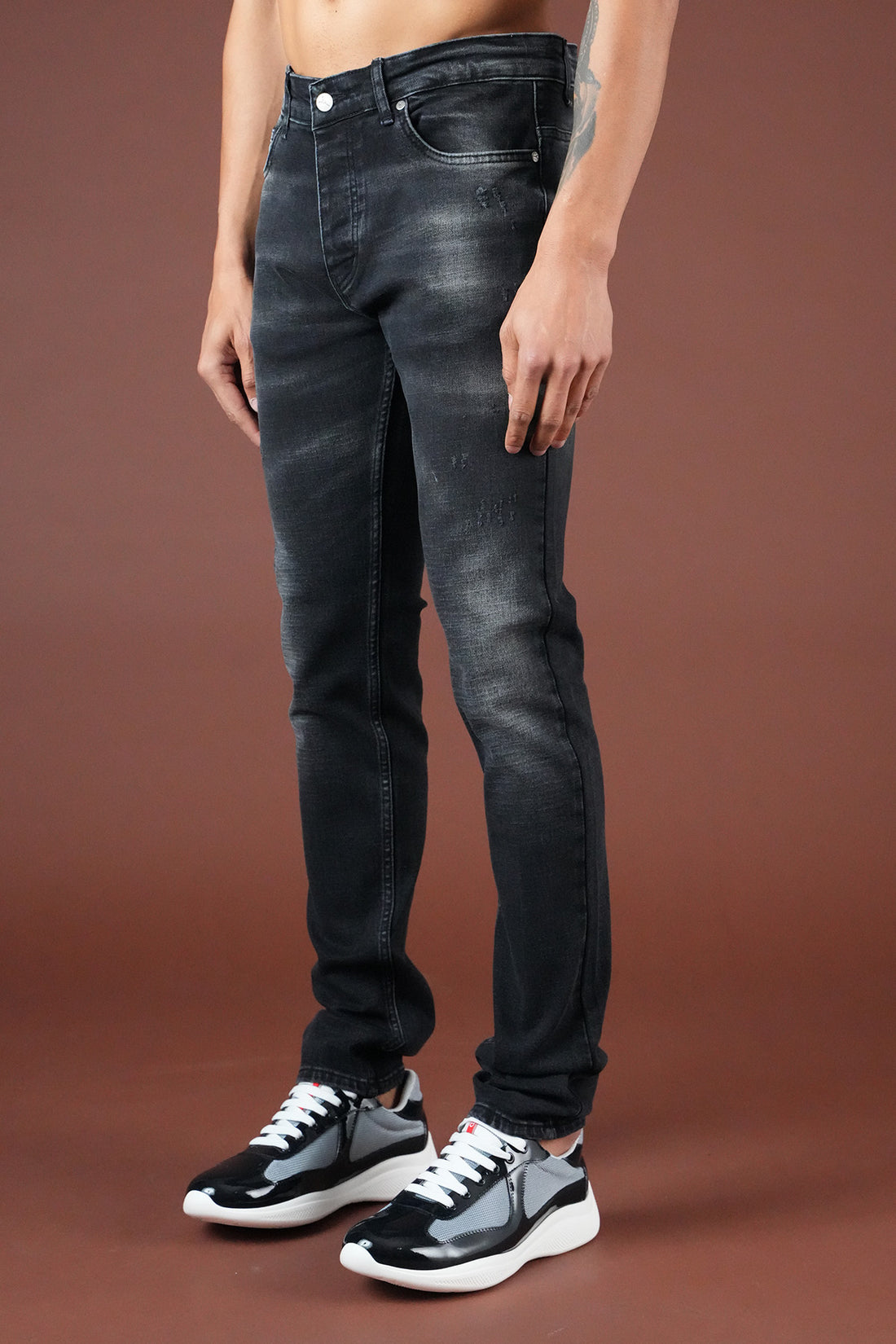 Slim-Fit-Herrenjeans FAMR-0069