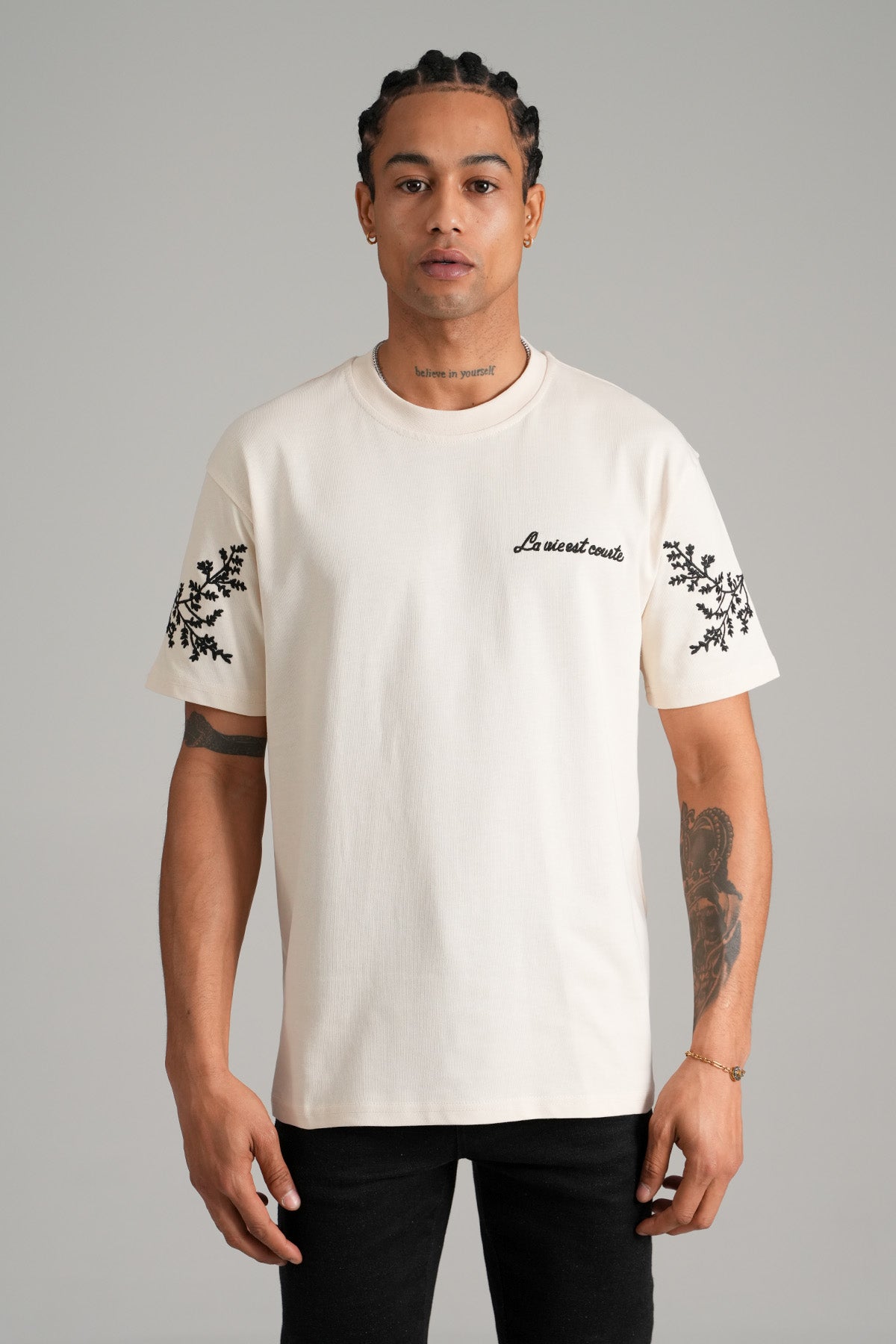 TEE SHIRT LL5125 - BEIGE